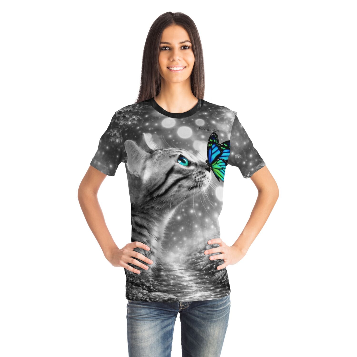 Dreamer T-Shirt - Multi Special - Lovely Cat
