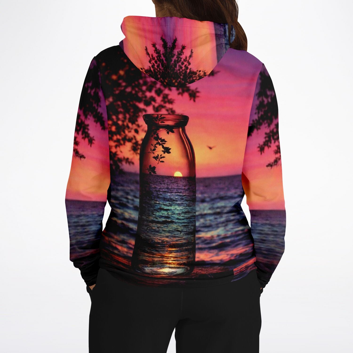 Dreamer Hoodie -  Roter Sonnenuntergang