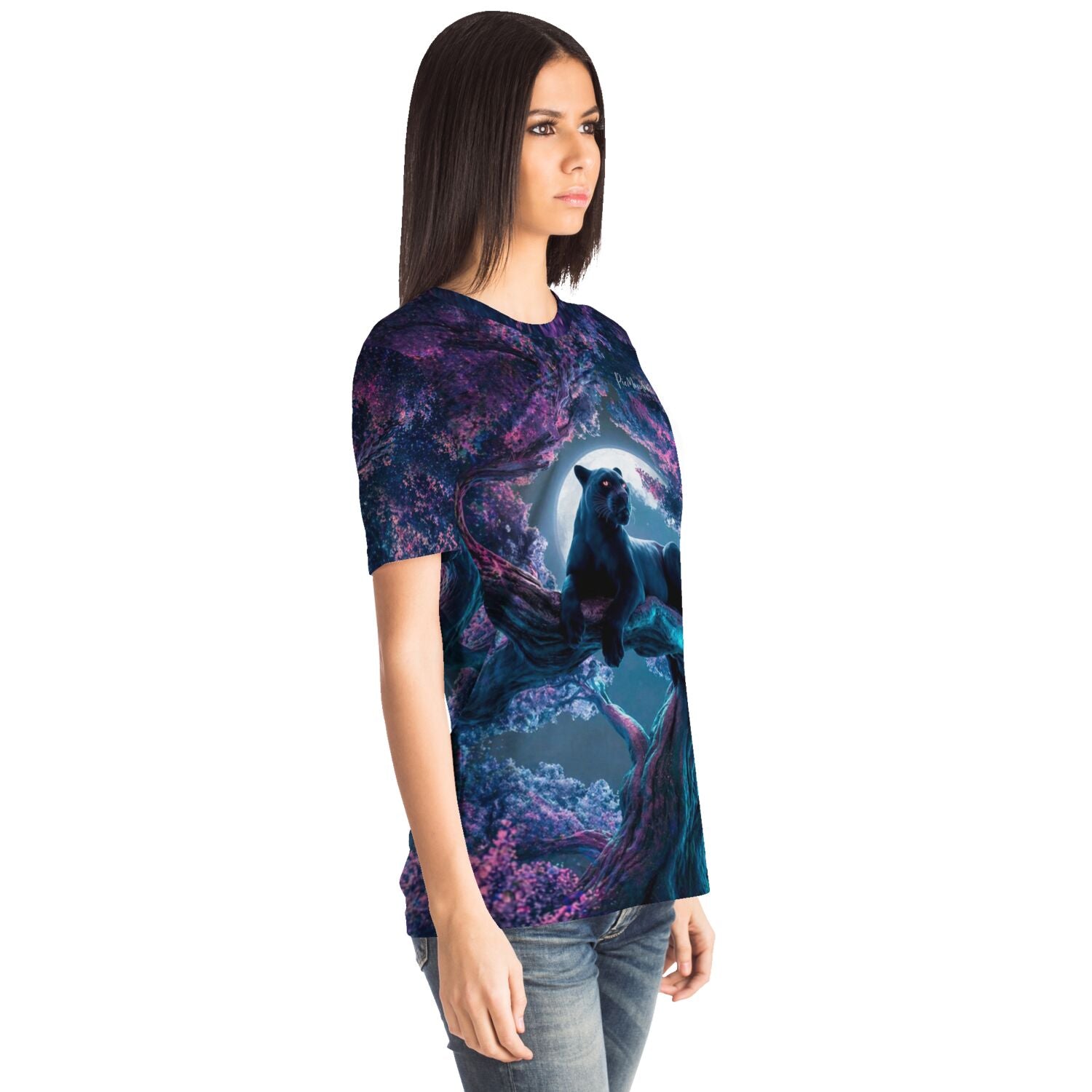 Dreamer T-Shirt - Black Panther Kirschblütentraum