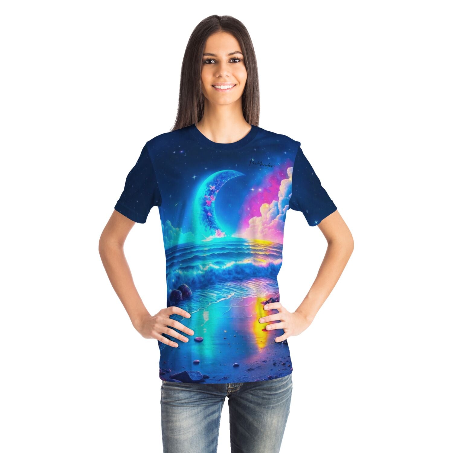 Dreamer T-Shirt - AB Special - Strand im Mondschein