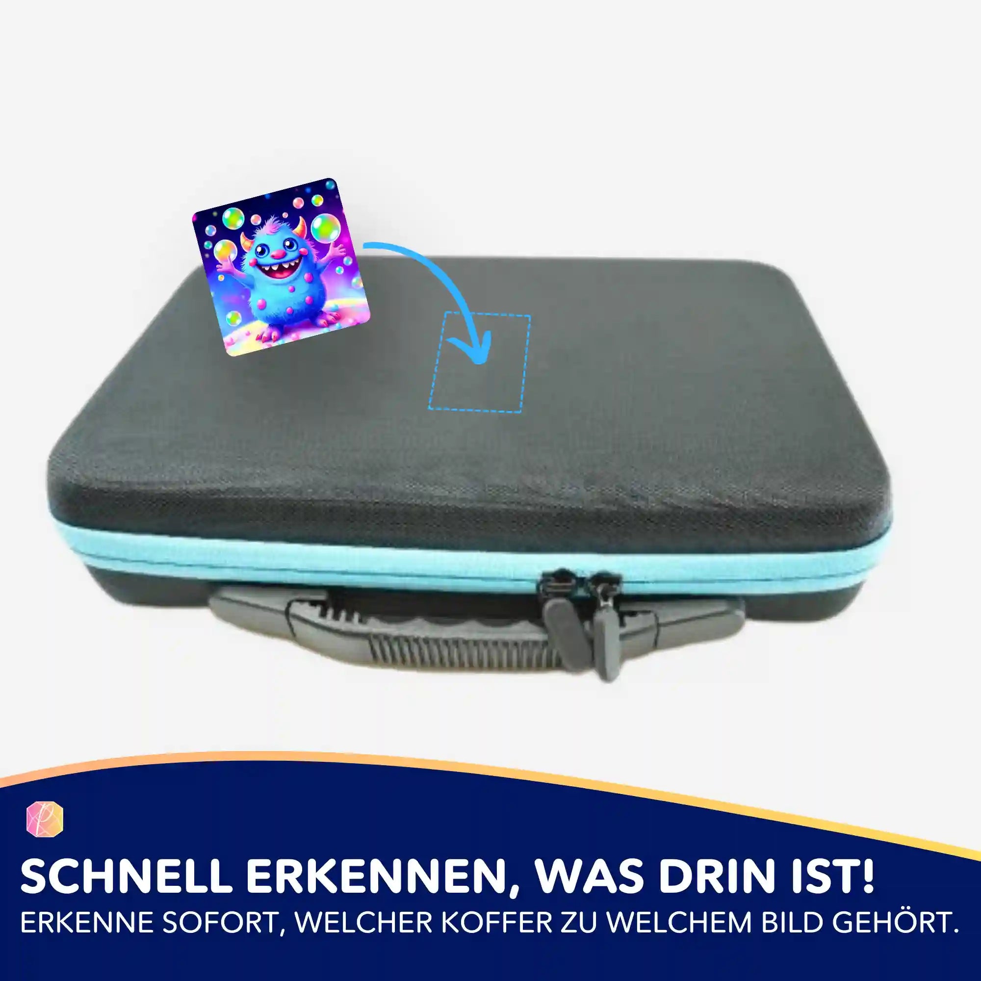 Aufkleber 5er-Set - Moni Live Verkauf - Happy