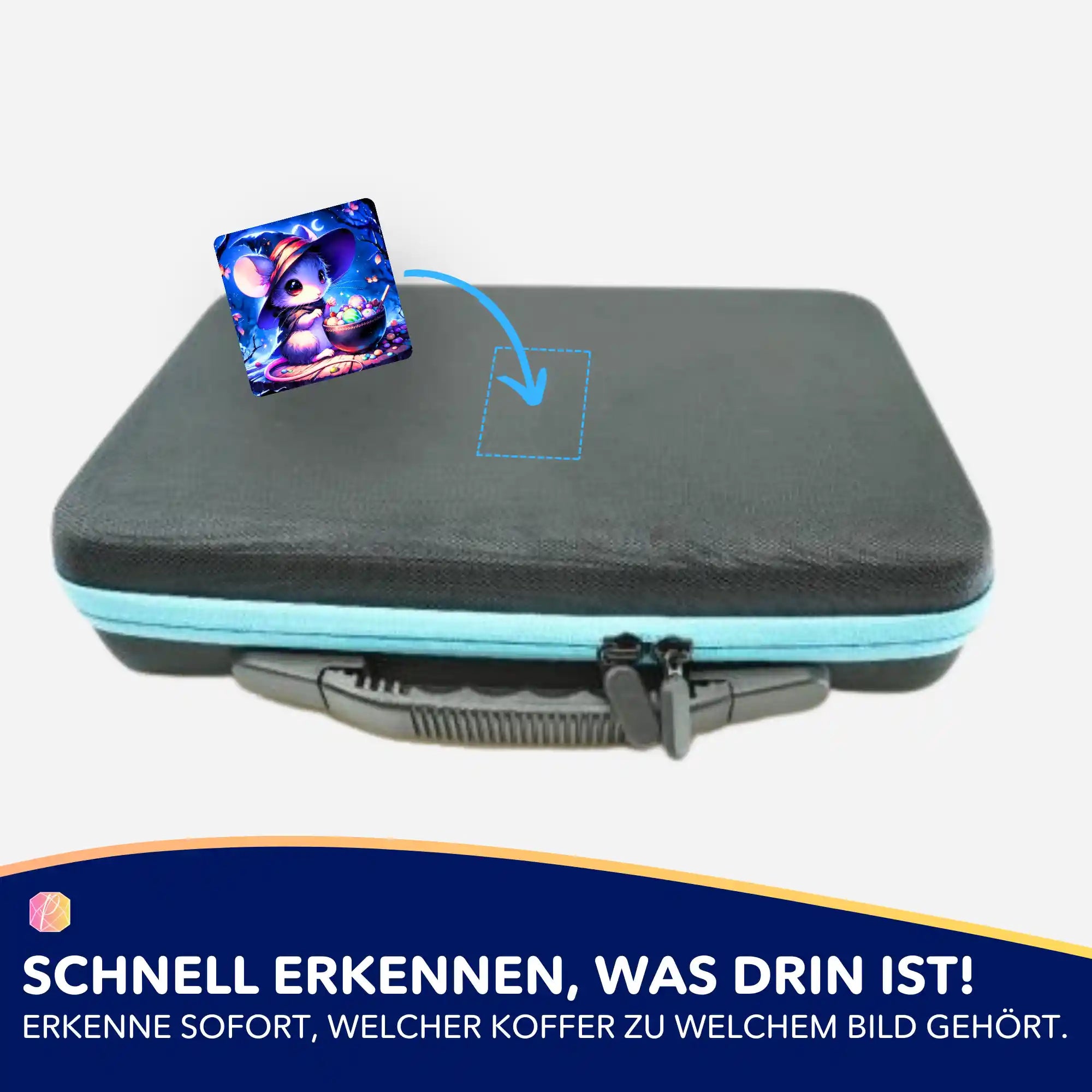 Aufkleber 5er-Set - Mondflausch