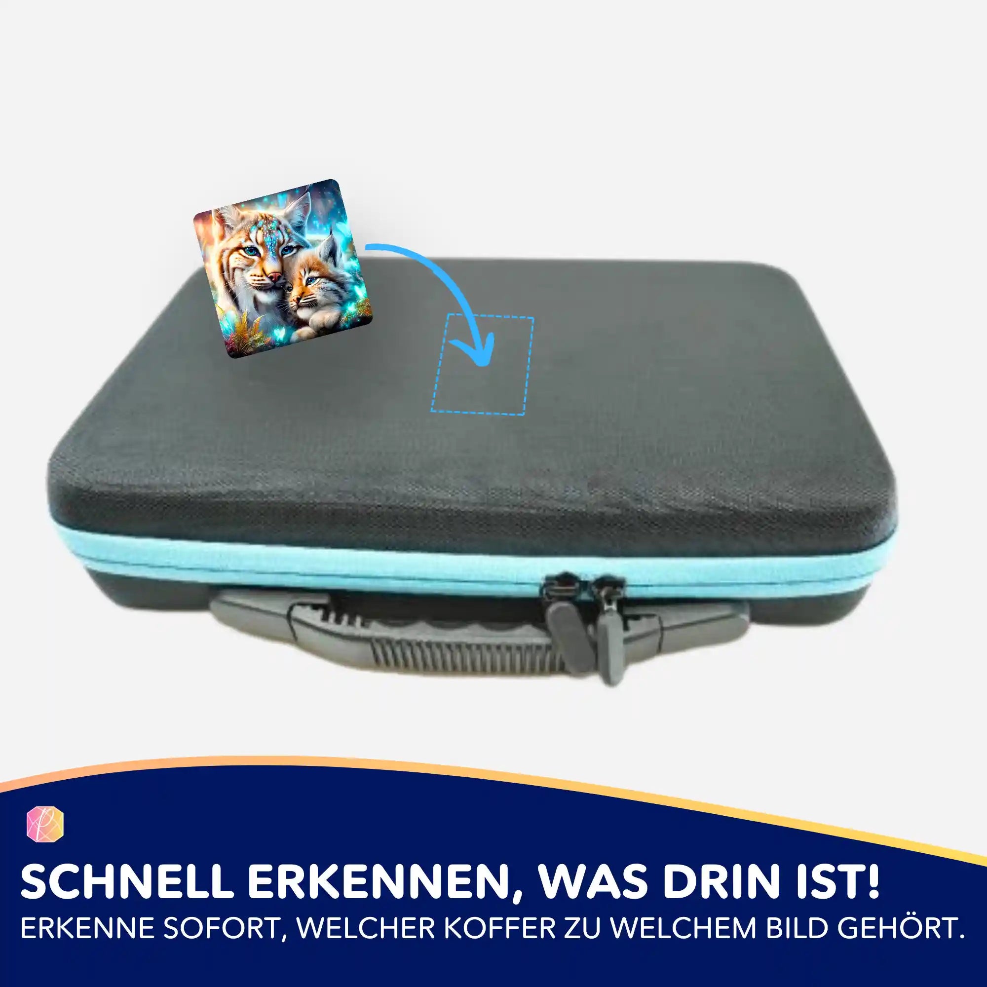 Aufkleber 5er-Set - Ich halte dich
