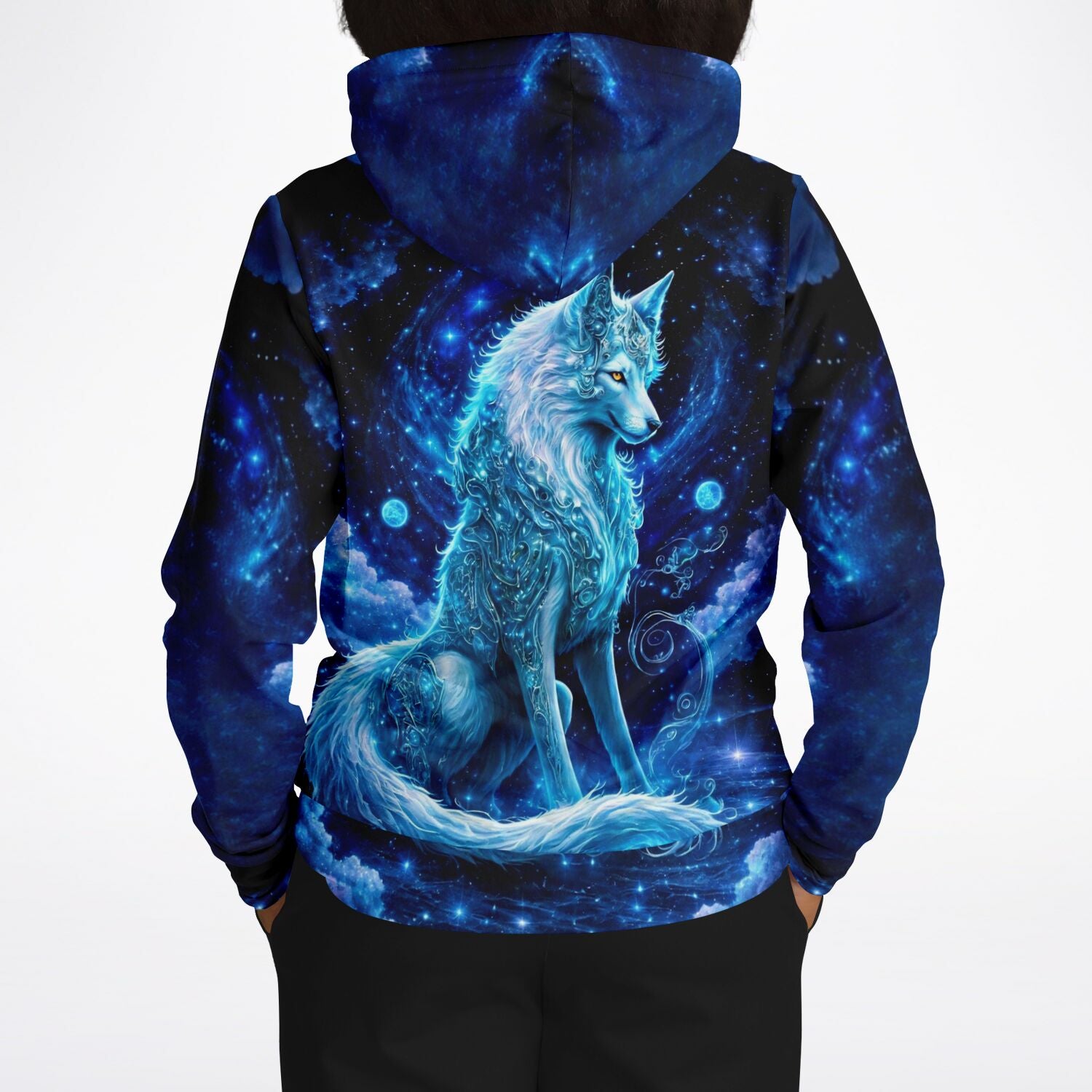 Dreamer Hoodie - Leuchtbild Special - Verzauberter Wolf
