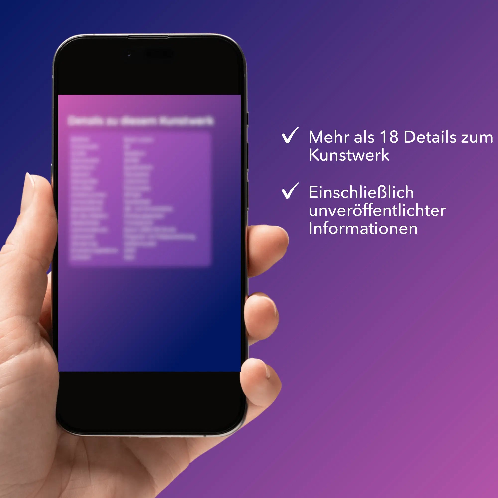 Digitale Picmondoo Bildmappe für Diamond Painting als PDF mit exklusiven Details zum Kunstwerk Mystic Girl auf dem Smartphone
