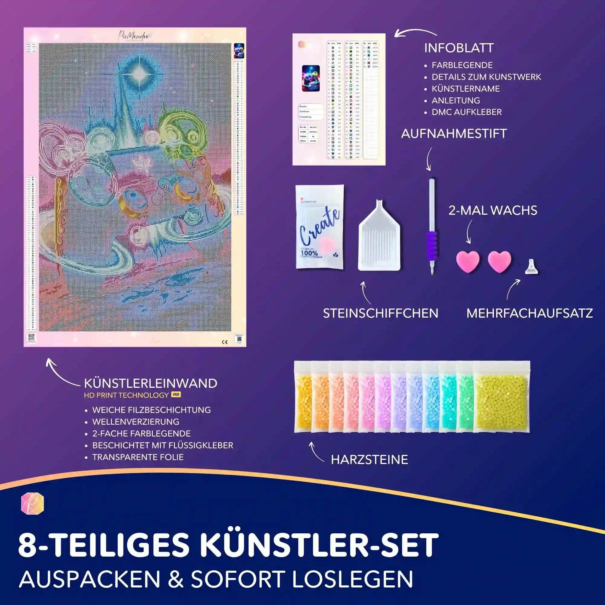 Diamond Painting - Gamer Universum