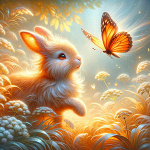 Diamond Painting - Häschenfreunde