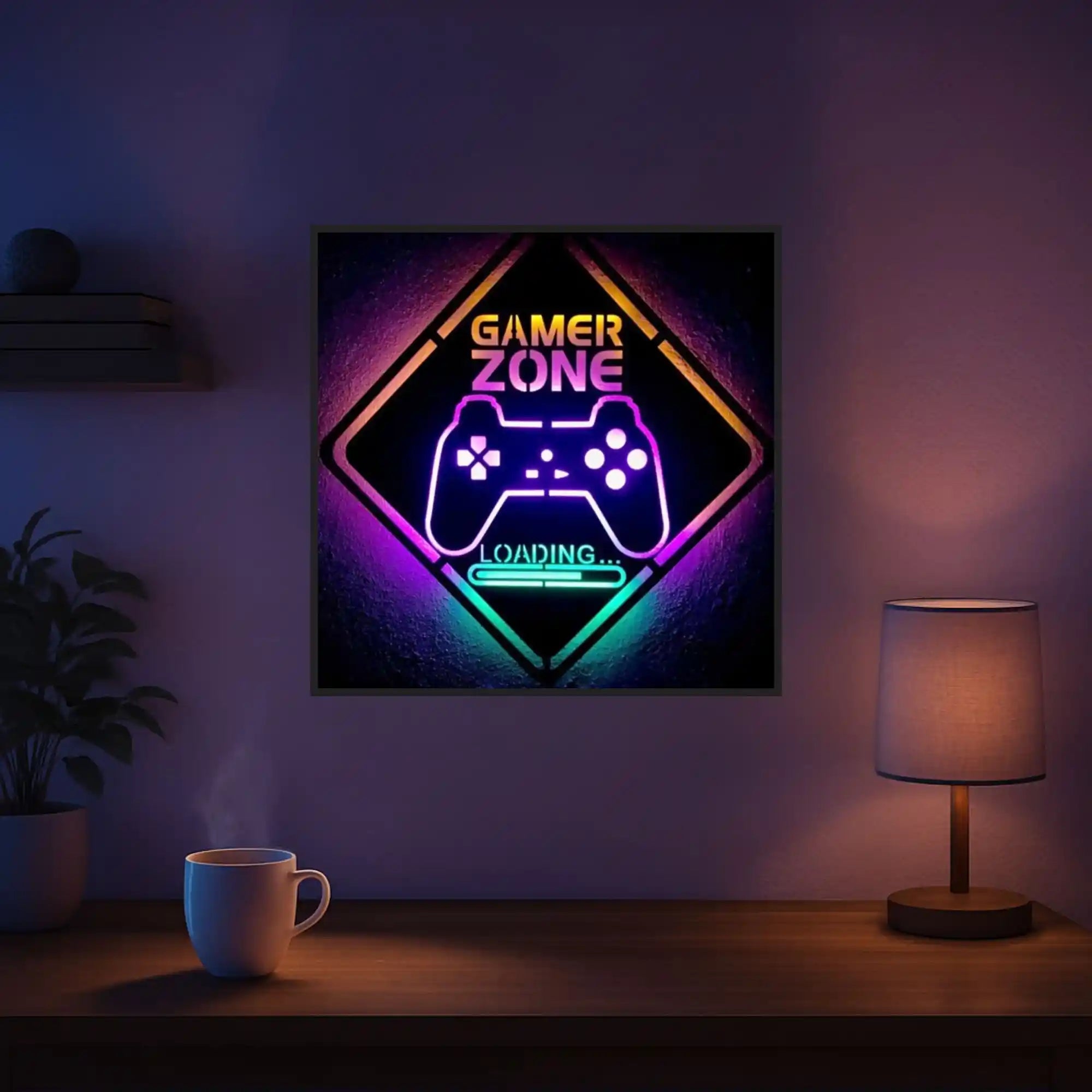 Diamond Painting Leuchtbild Special - Gamer Zone