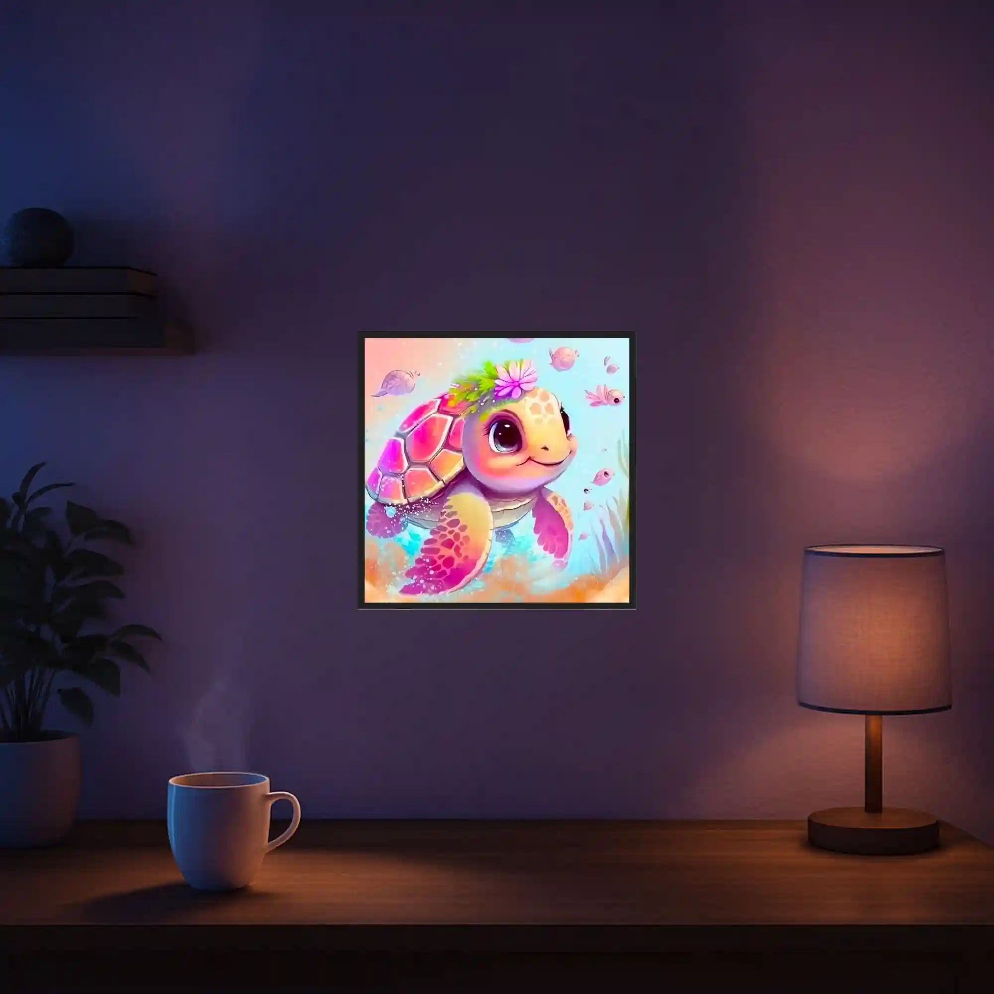 Diamond Painting - Schildkrötenmädchen Trudi