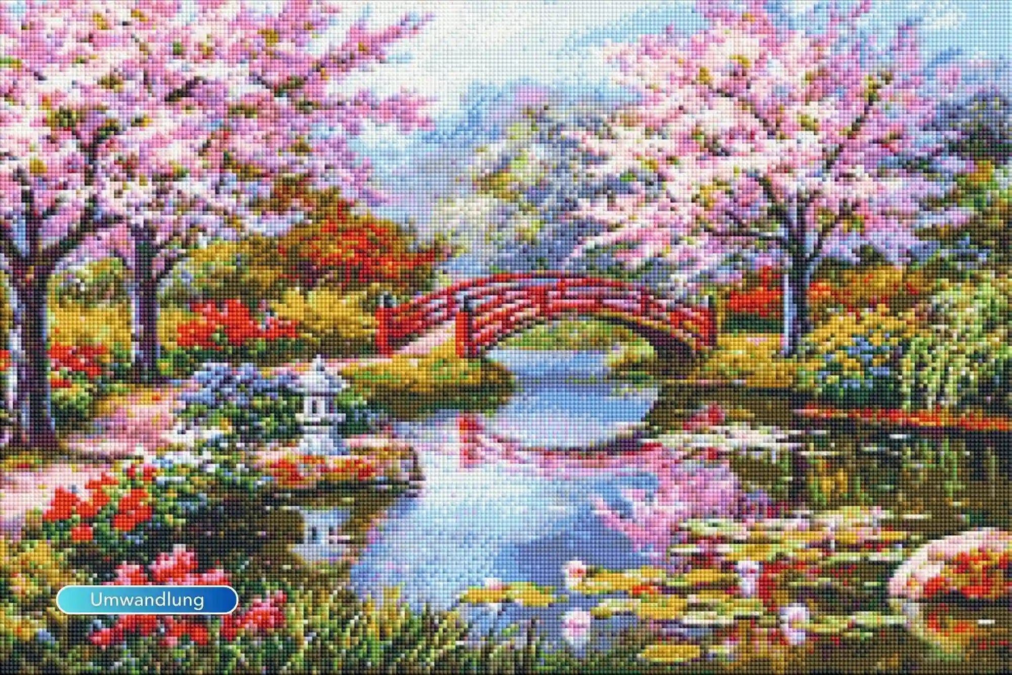 Diamond Painting - Der chinesische Garten