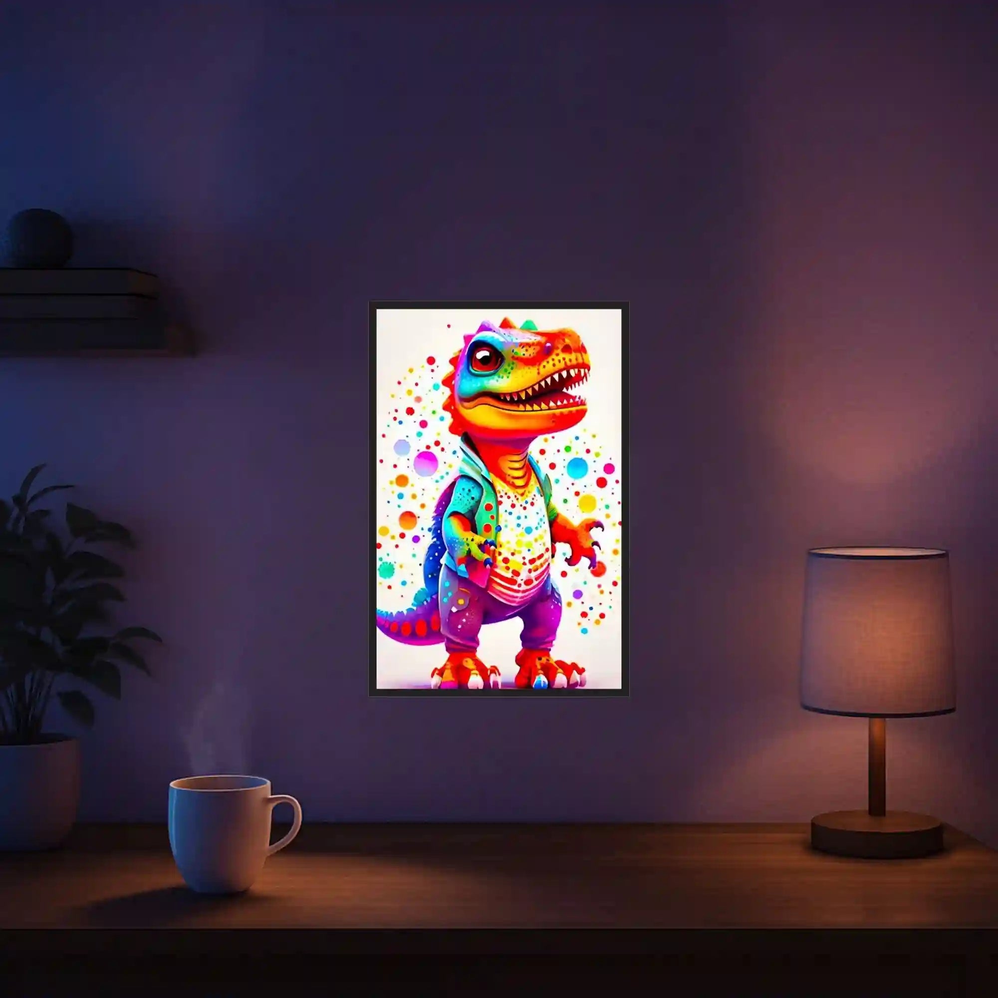 Diamond Painting Kids - Kunterbunter Dinosaurier