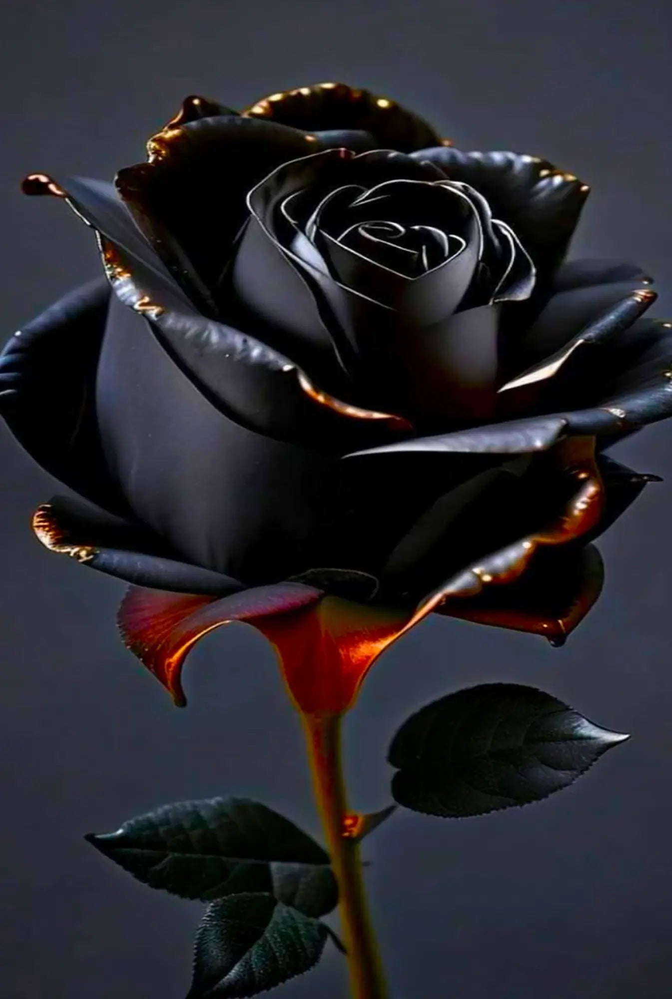 Diamond Painting - Black Rose