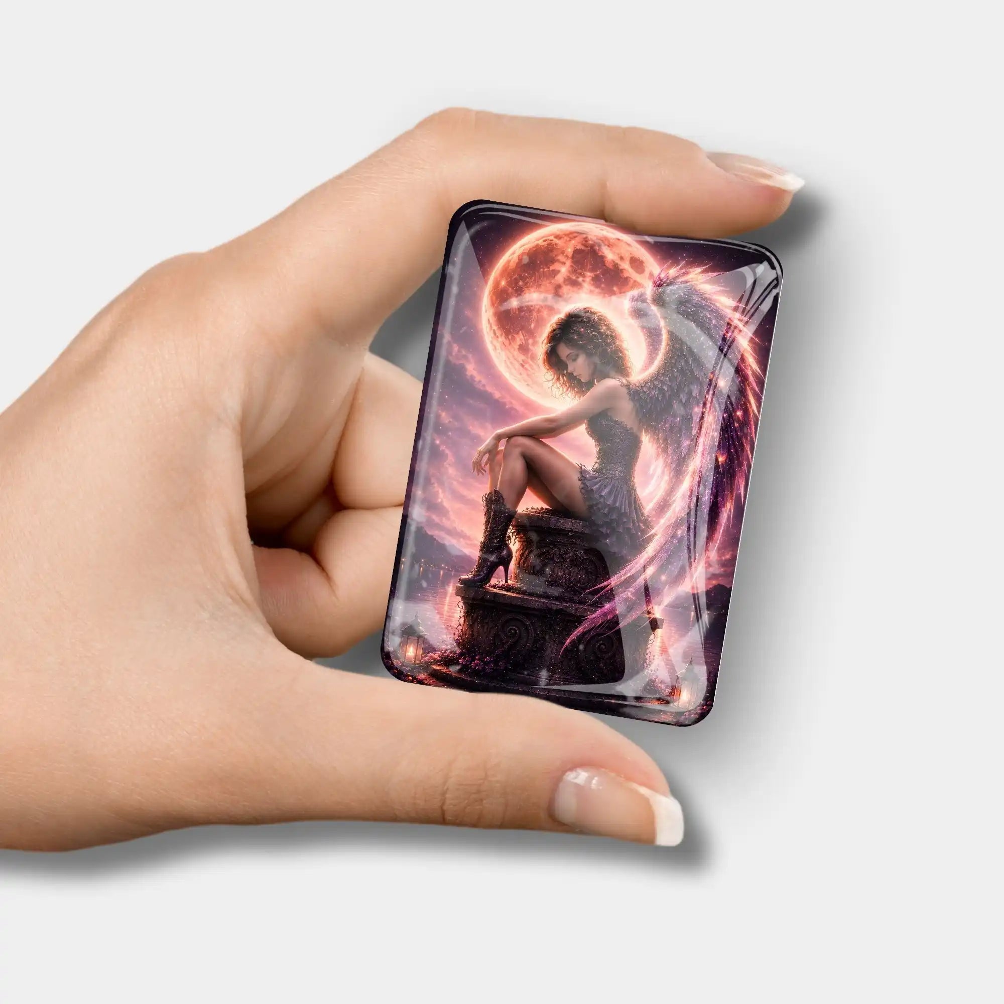Magischer Aurelia Nachtflügel Glas-Cover Minder als magnetischer Helfer für Diamond Painting Zubehör
