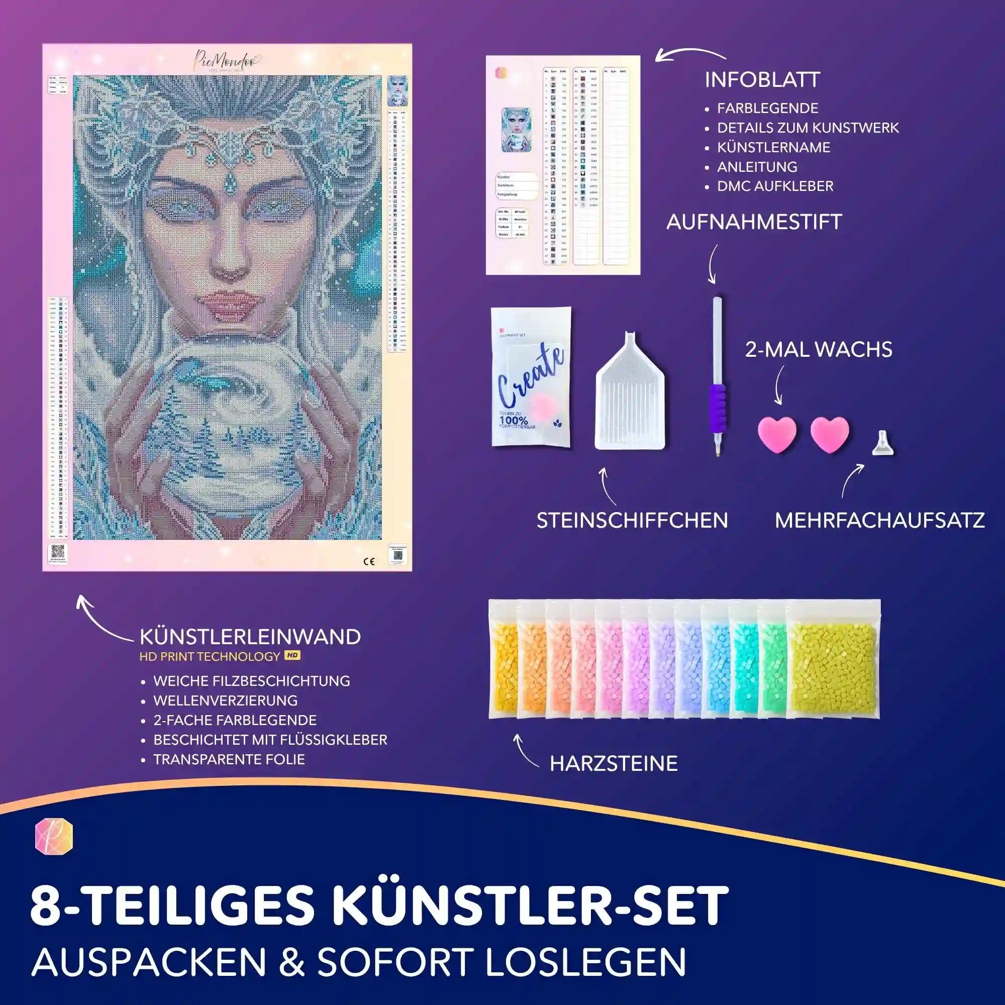 Diamond Painting - Eiskönigin