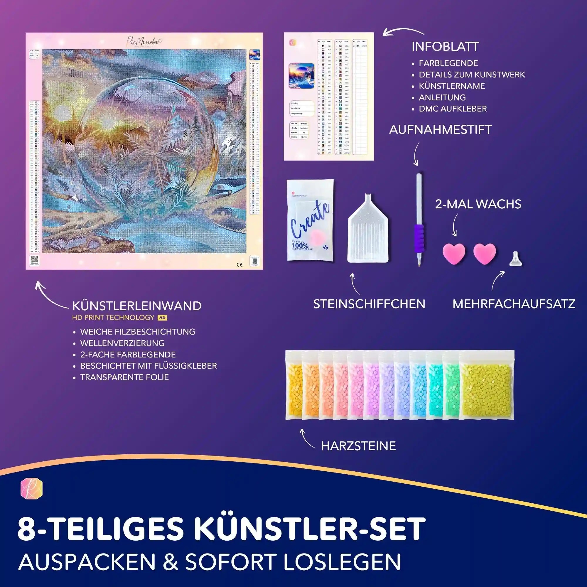 Diamond Painting - Kristallwelt