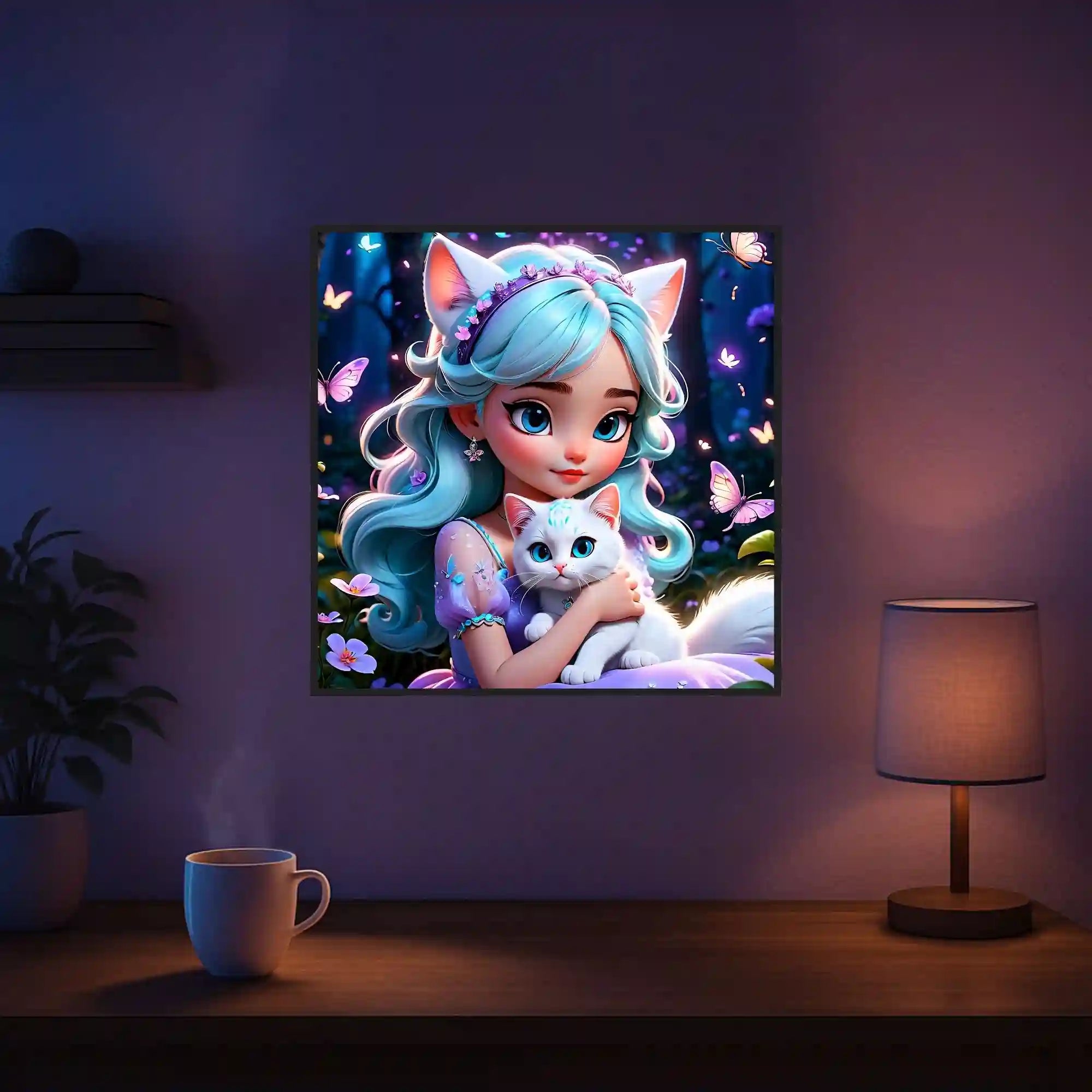 Diamond Painting - Kim Kitty Girl