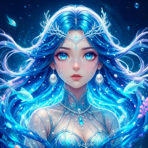 Diamond Painting - Nerelya Hüterin der Tiefe
