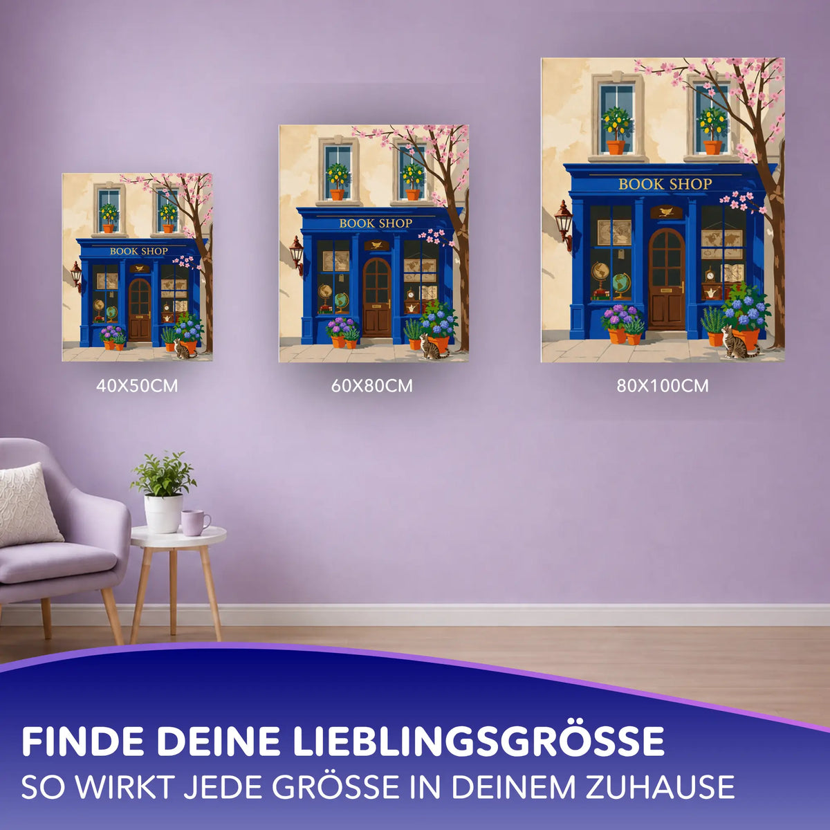 Malen nach Zahlen - Ein Zuhause für Geschichten