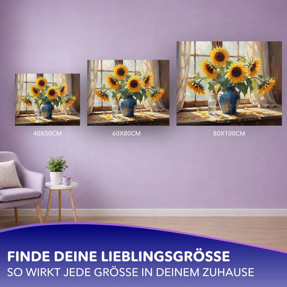 Malen nach Zahlen - Sonnengeküsst