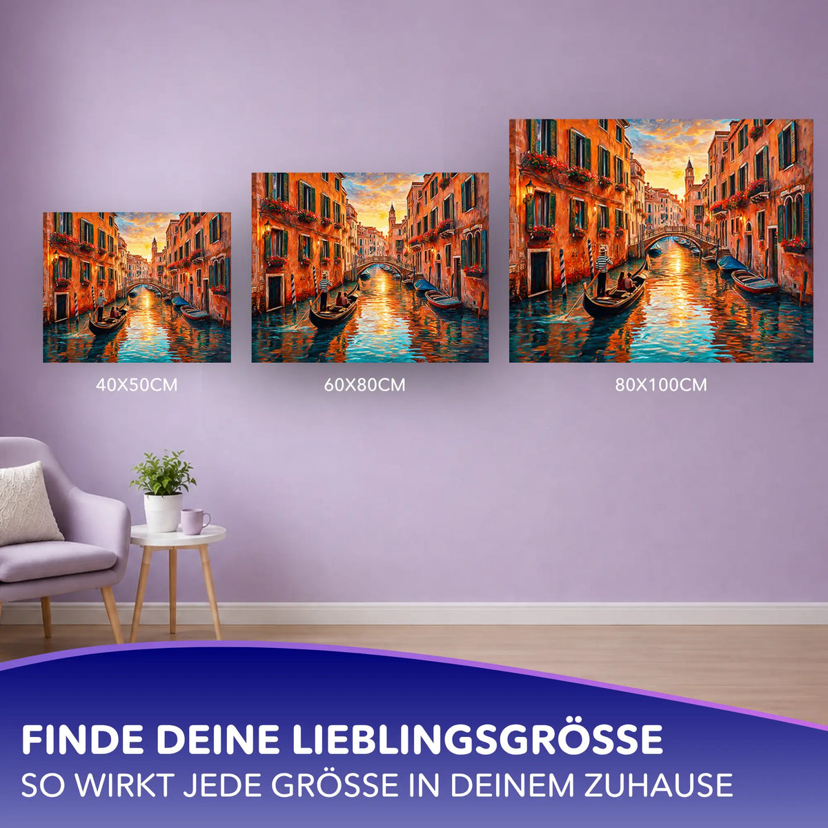 Malen nach Zahlen - Die Magie Venedigs