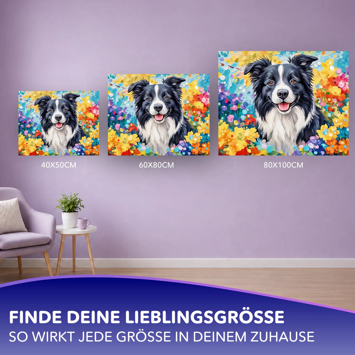 Malen nach Zahlen - Blütenfreund