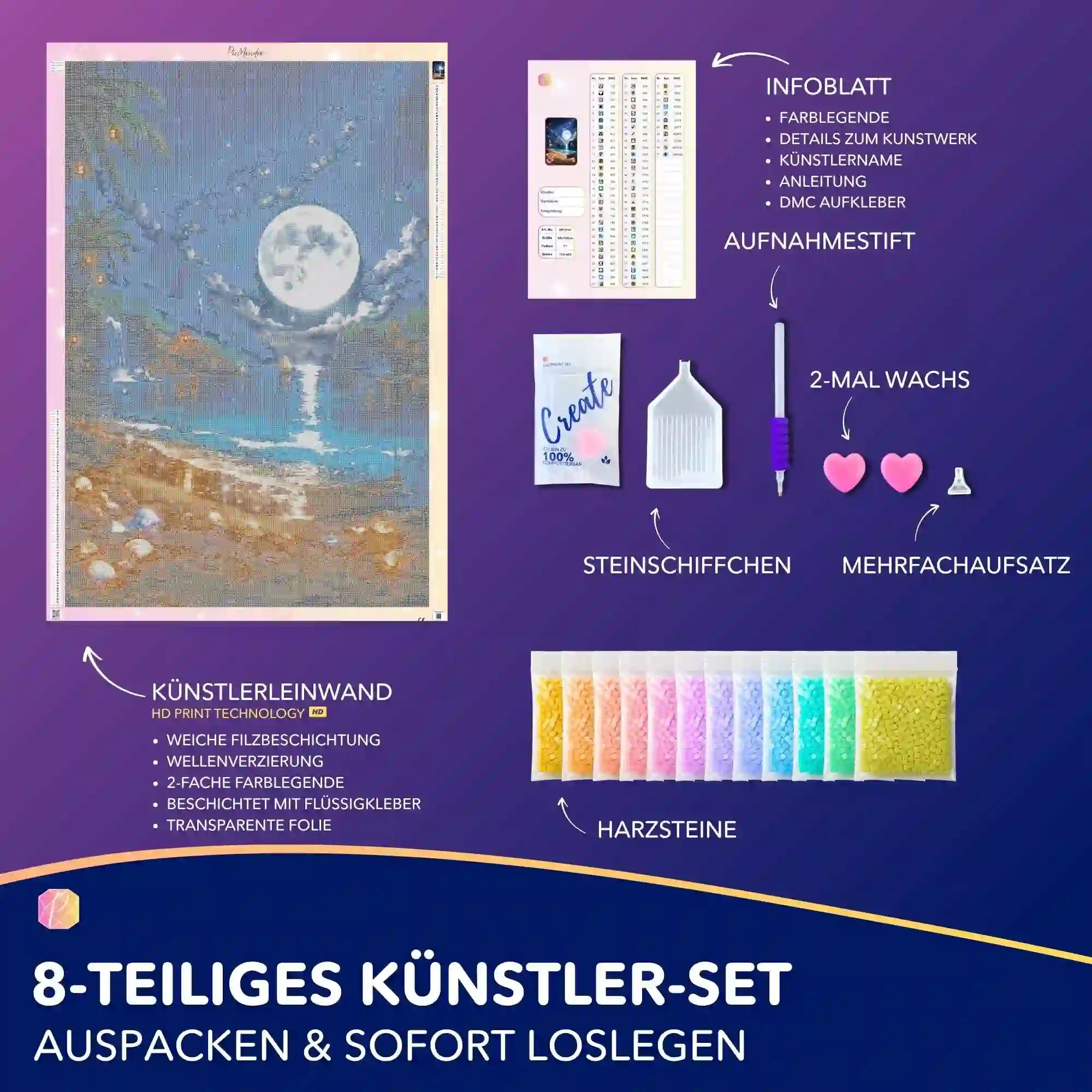 Diamond Painting 7 Tage Special - Küste der Träume