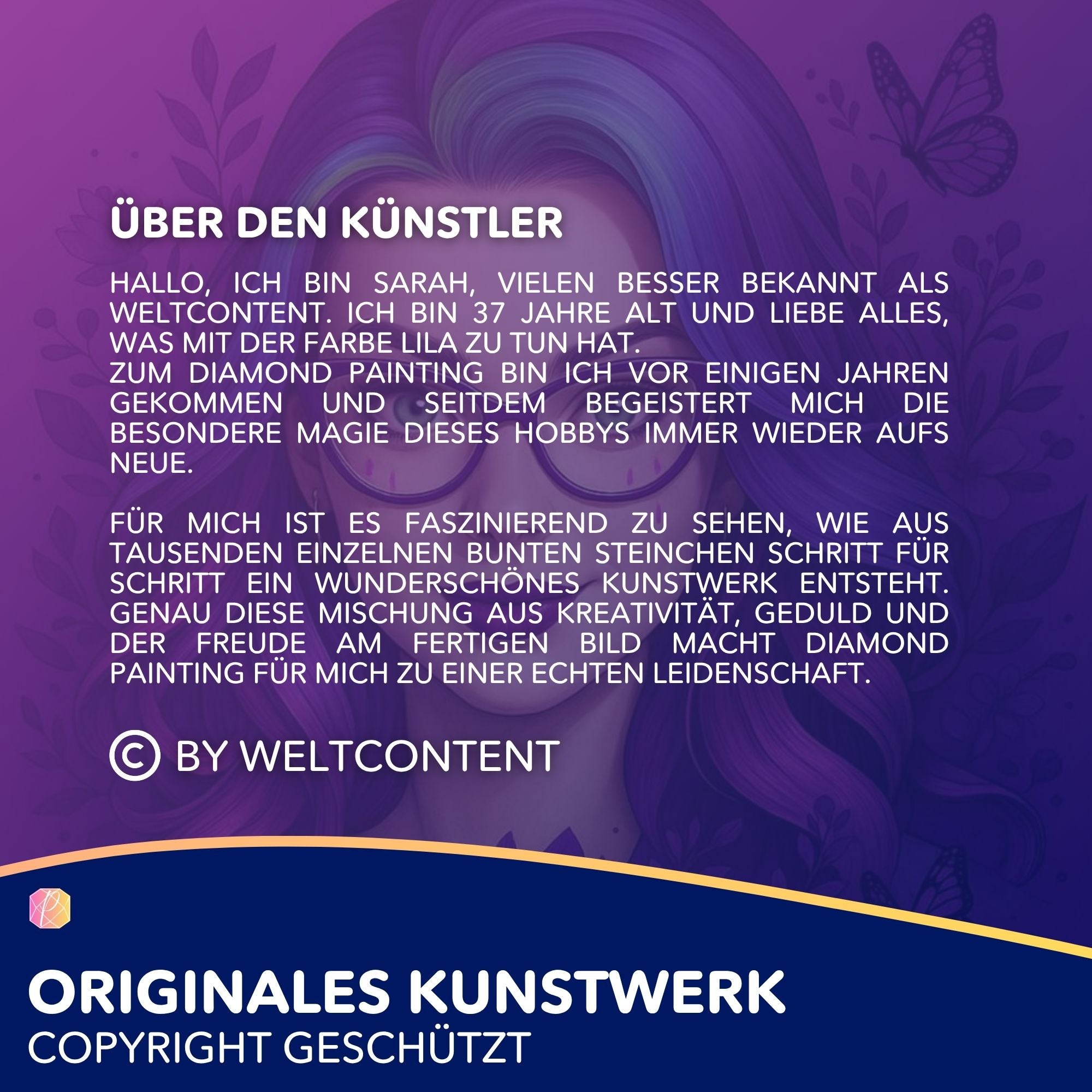 Diamond Painting 7 Tage Special - Flügelschlag des Sommers