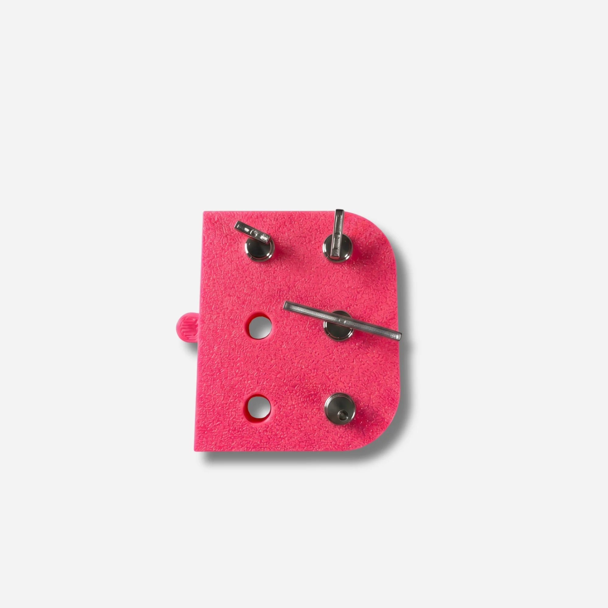 Pinke Diamond Painting Halterung für Aufsätze zur organisierten Aufbewahrung von verschiedenen Metall-Aufsätzen
