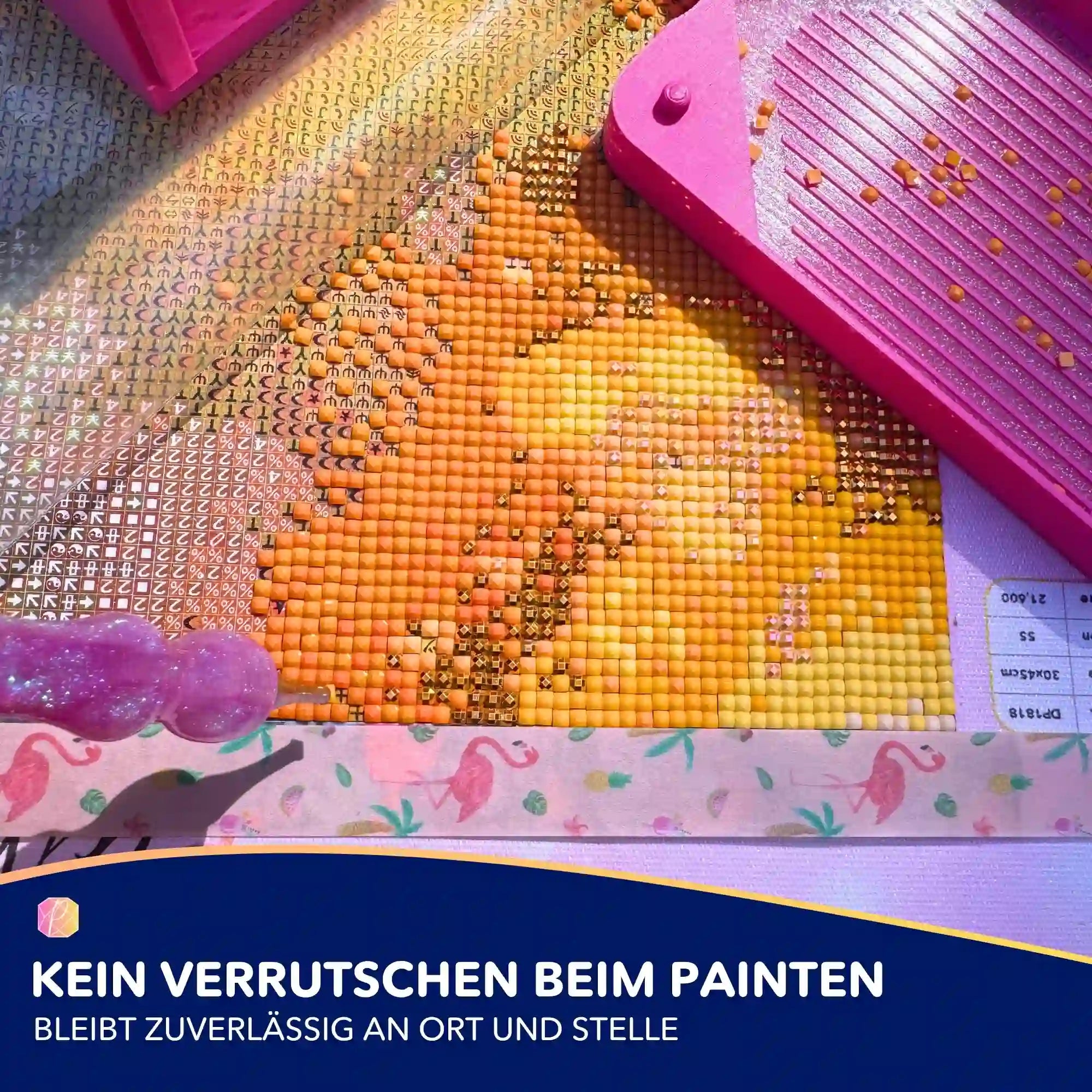 Klebeband für Diamond Painting - Flamingo