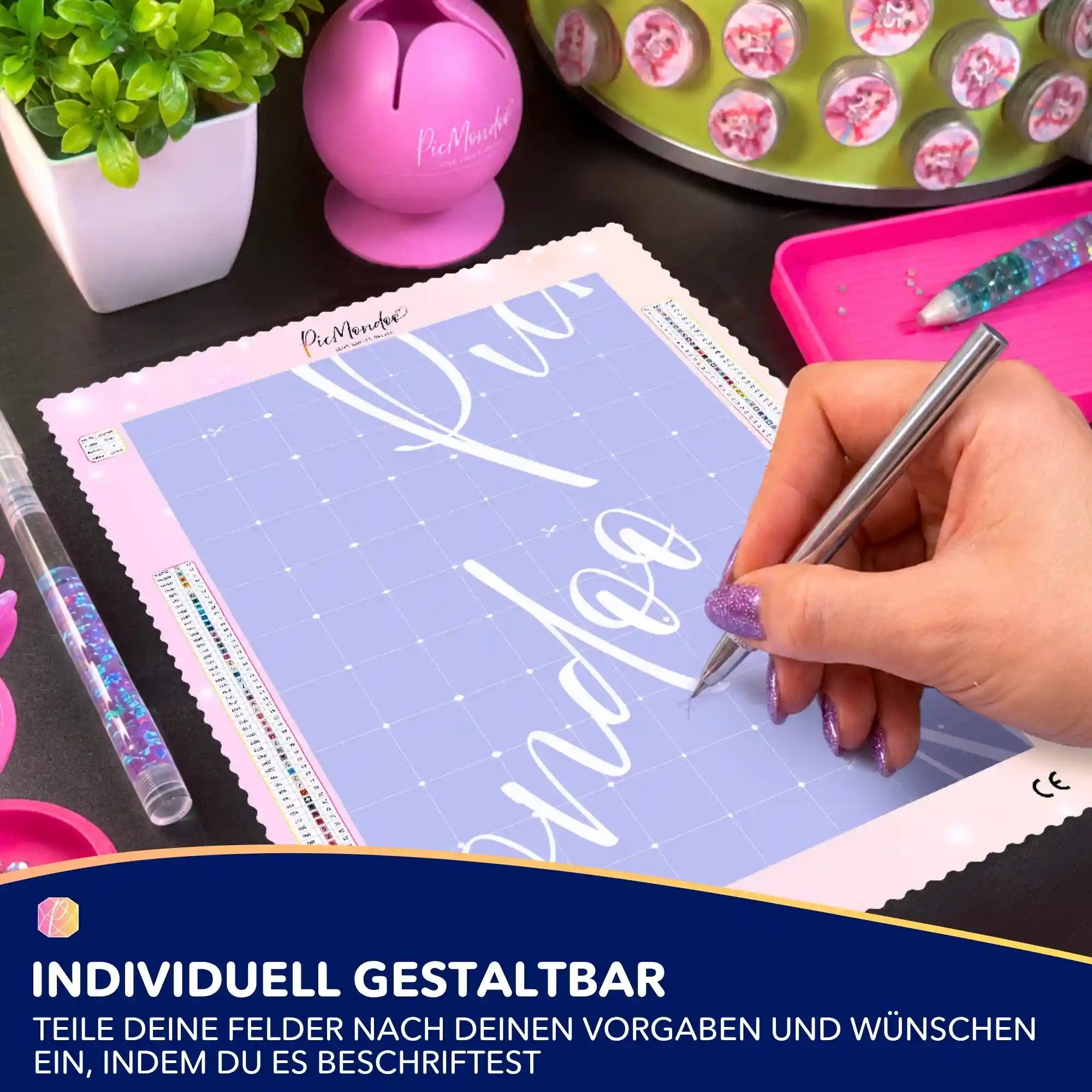 Mystery Silikonpapier für Diamond Painting zur individuellen Gestaltung von DIY-Projekten mit Diamond Painting Zubehör