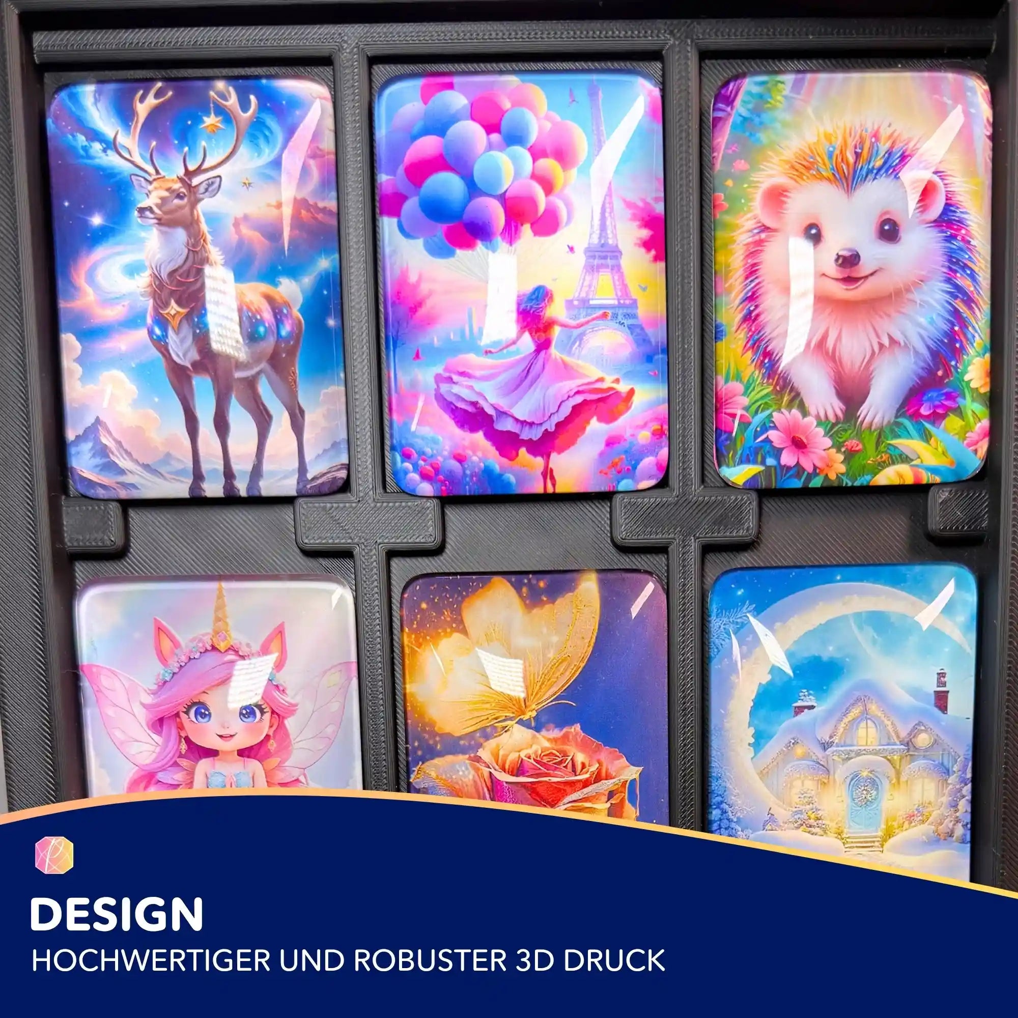 3D Brett für rechteckige Coverminder