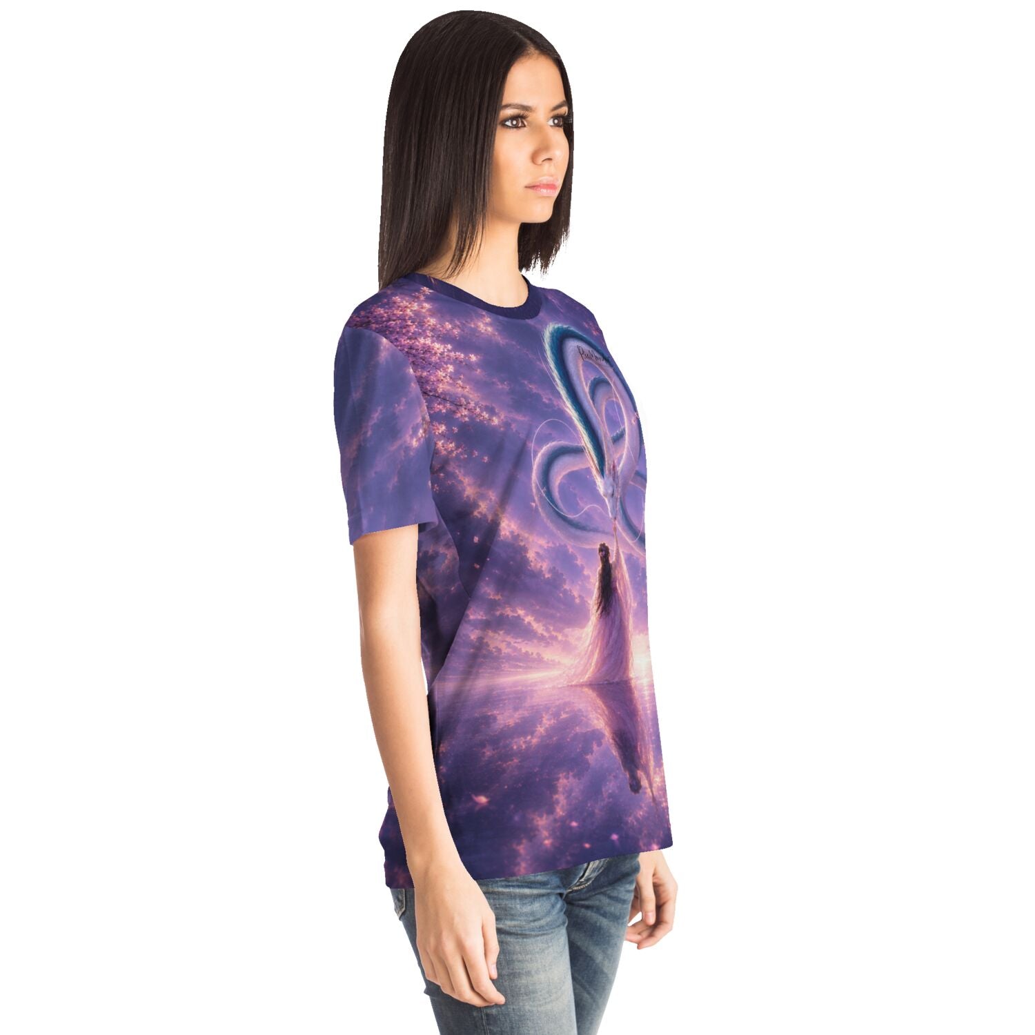 Dreamer T-Shirt mit mystischem Motiv im Stil von Diamond Painting und Malen nach Zahlen für Erwachsene