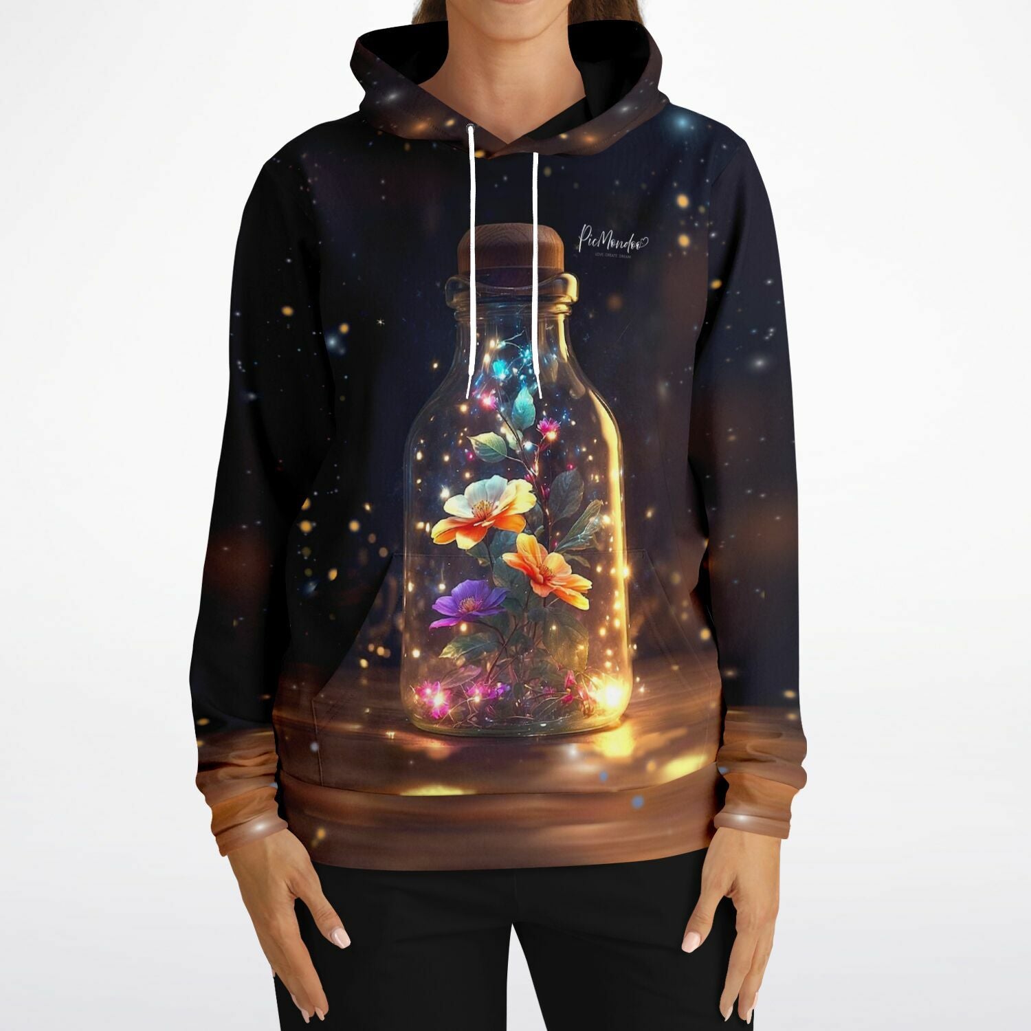 Dreamer Hoodie - Leuchtender Blütenzauber
