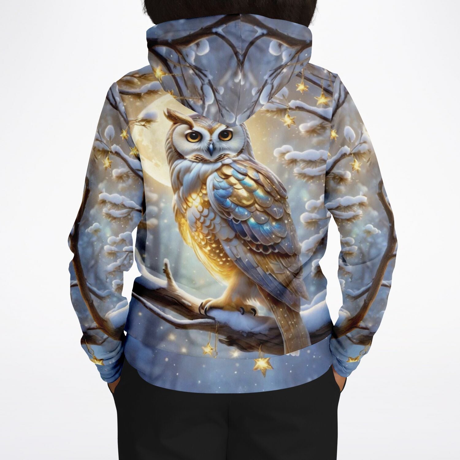 Dreamer Hoodie - Goldene Schneeeule