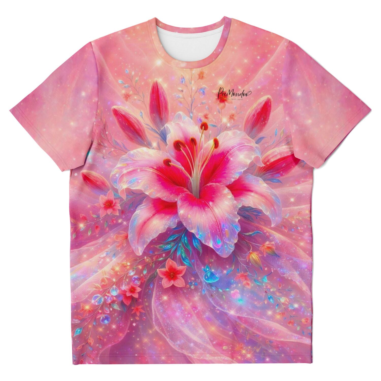 Dreamer T-Shirt - Zarte Lilie in rosé