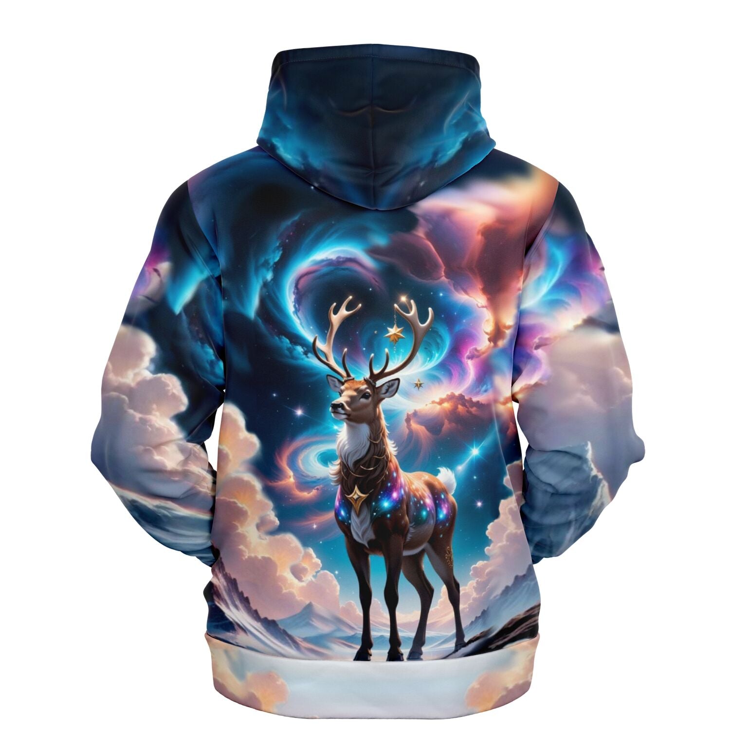 Dreamer Hoodie - Rentier im Abendzauber