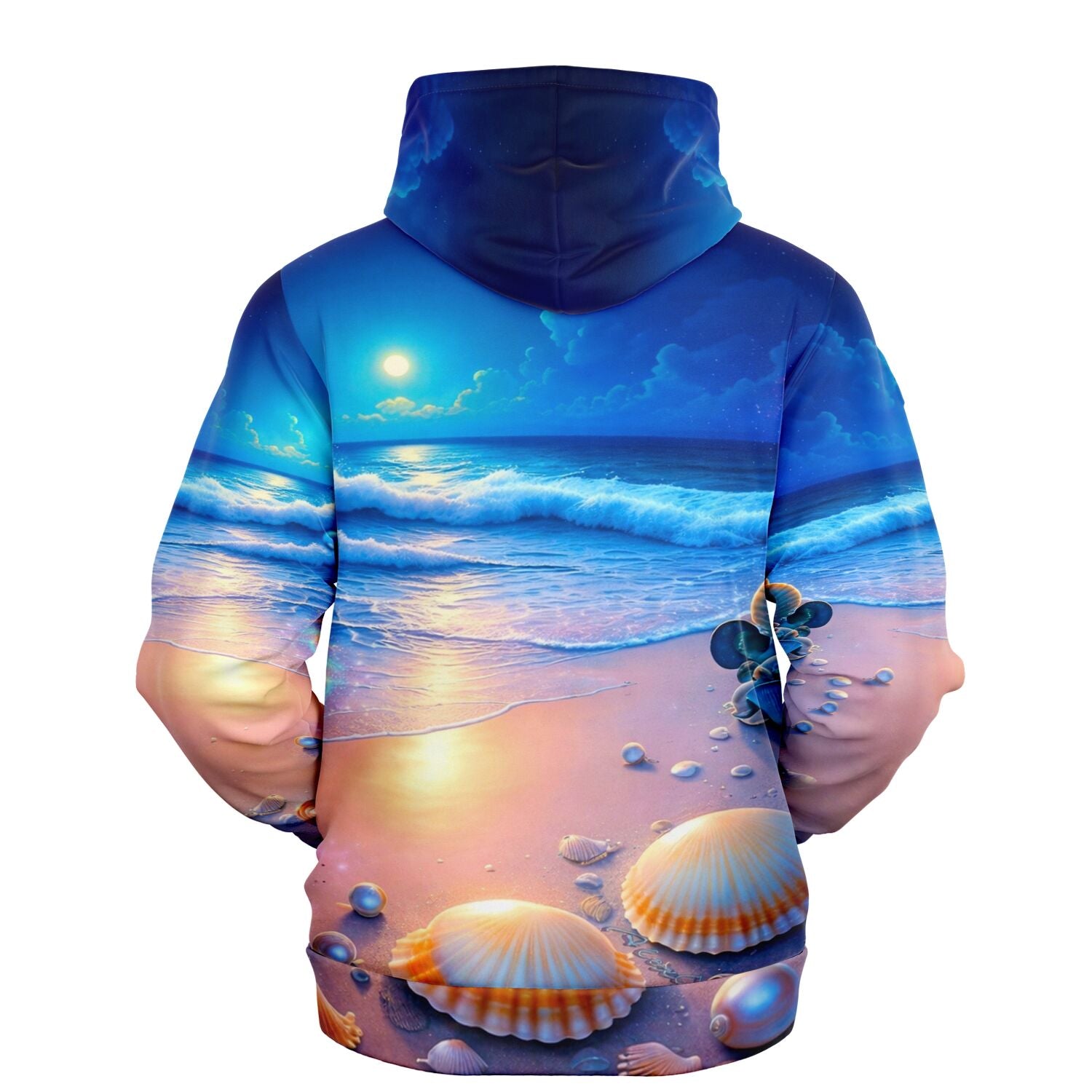 Dreamer Hoodie - Strand im Nachtglanz