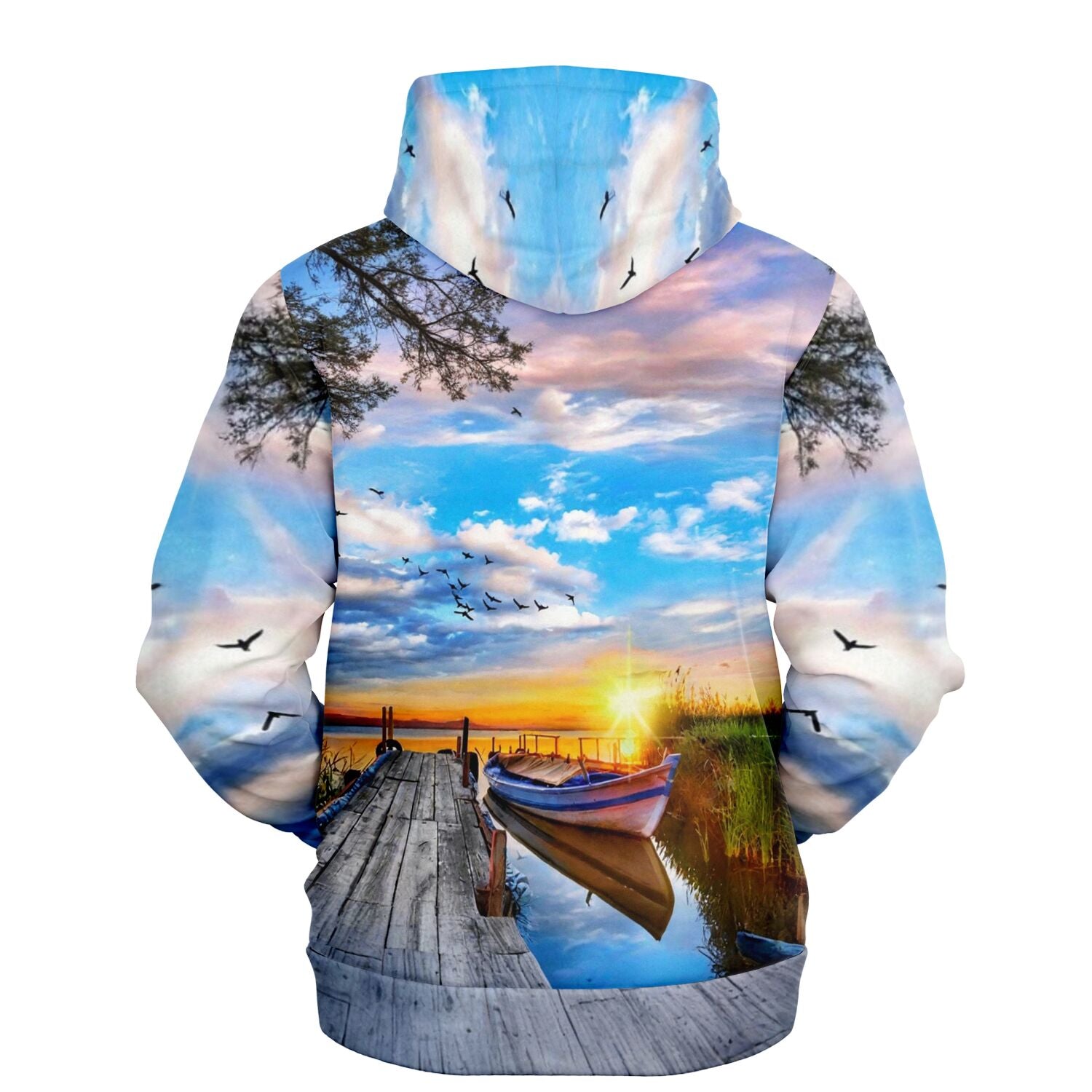 Dreamer Hoodie - Sonniger Abend am See