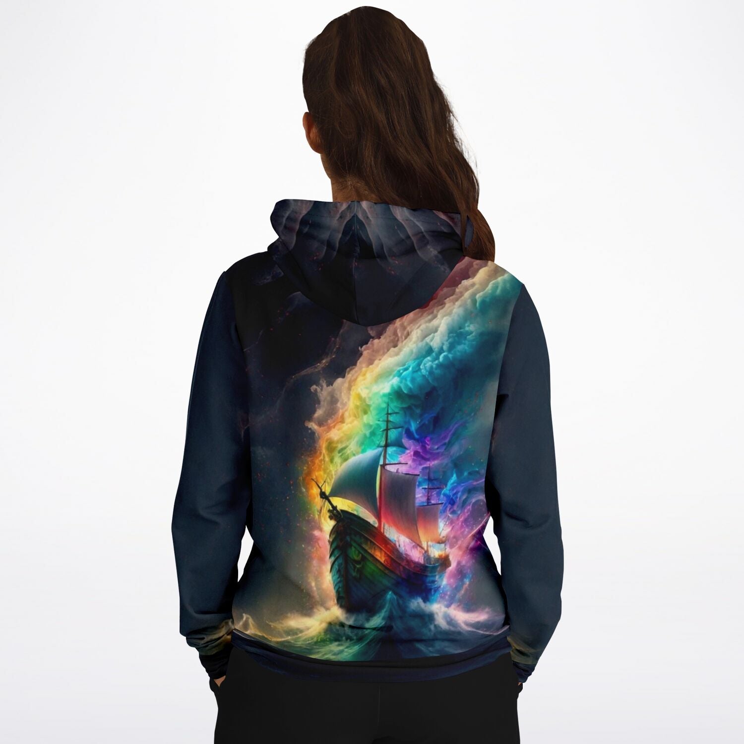 Dreamer Hoodie - Multi Special - Schiff im bunten Meer