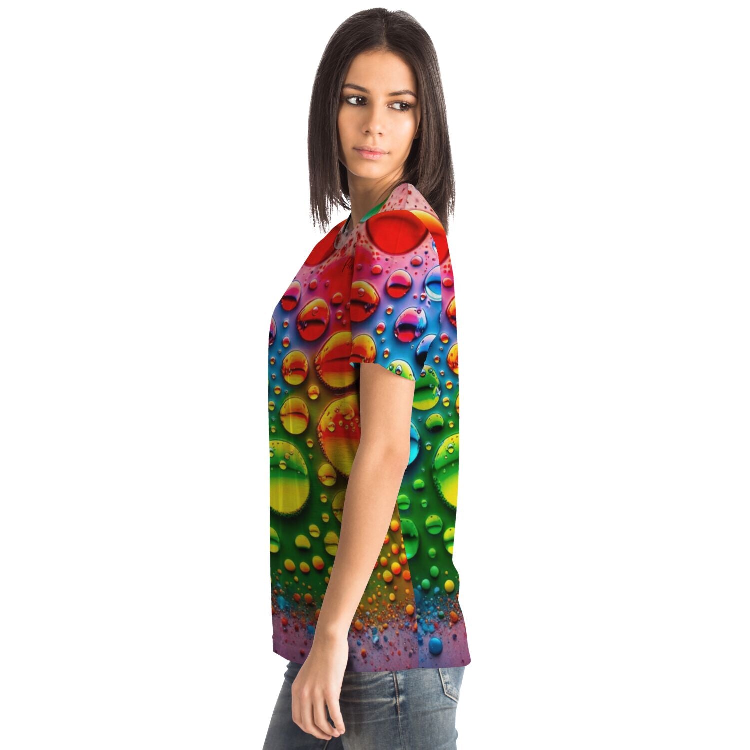 Dreamer T-Shirt - AB Special - Colorful Raindrops