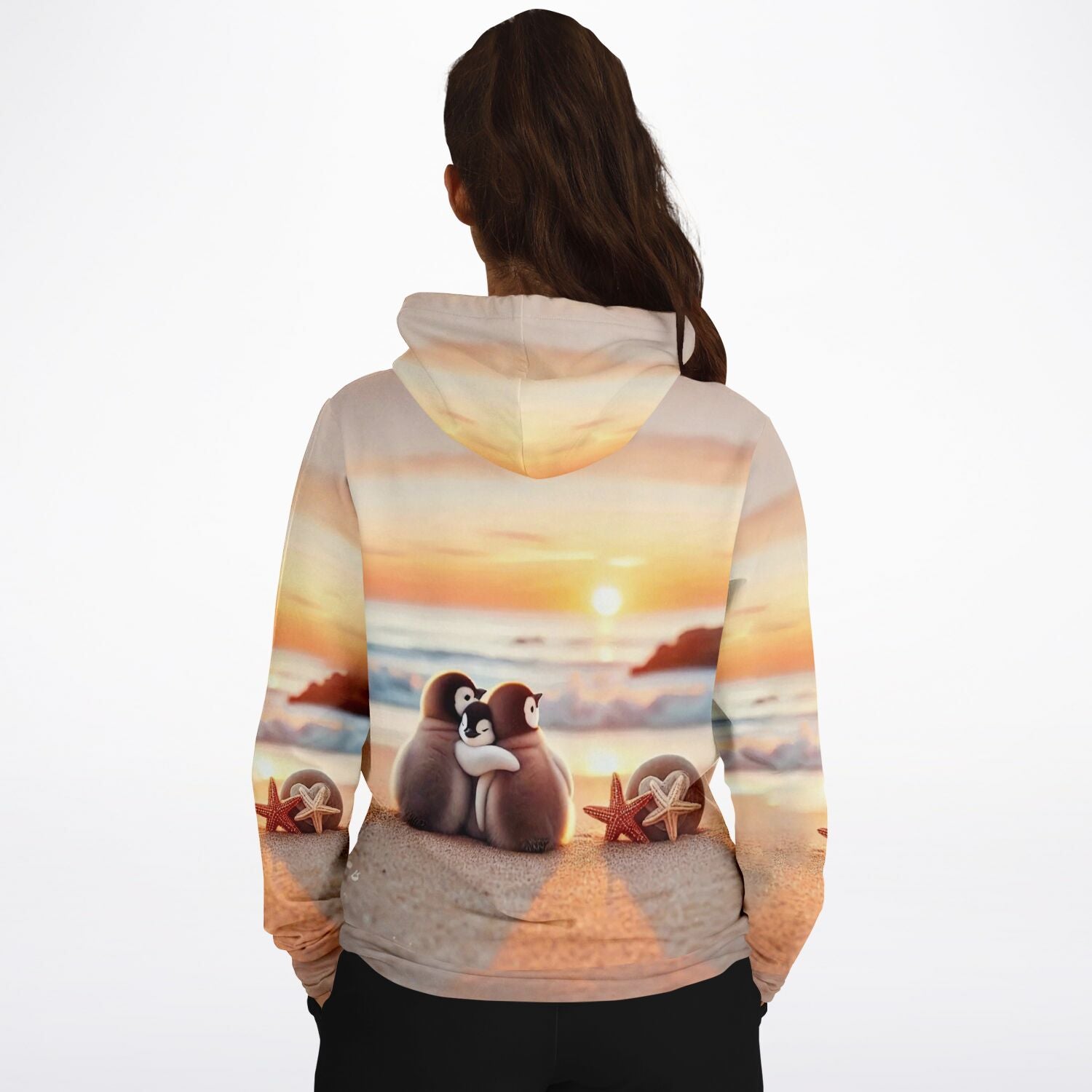 Dreamer Hoodie - Happy Family am Strand