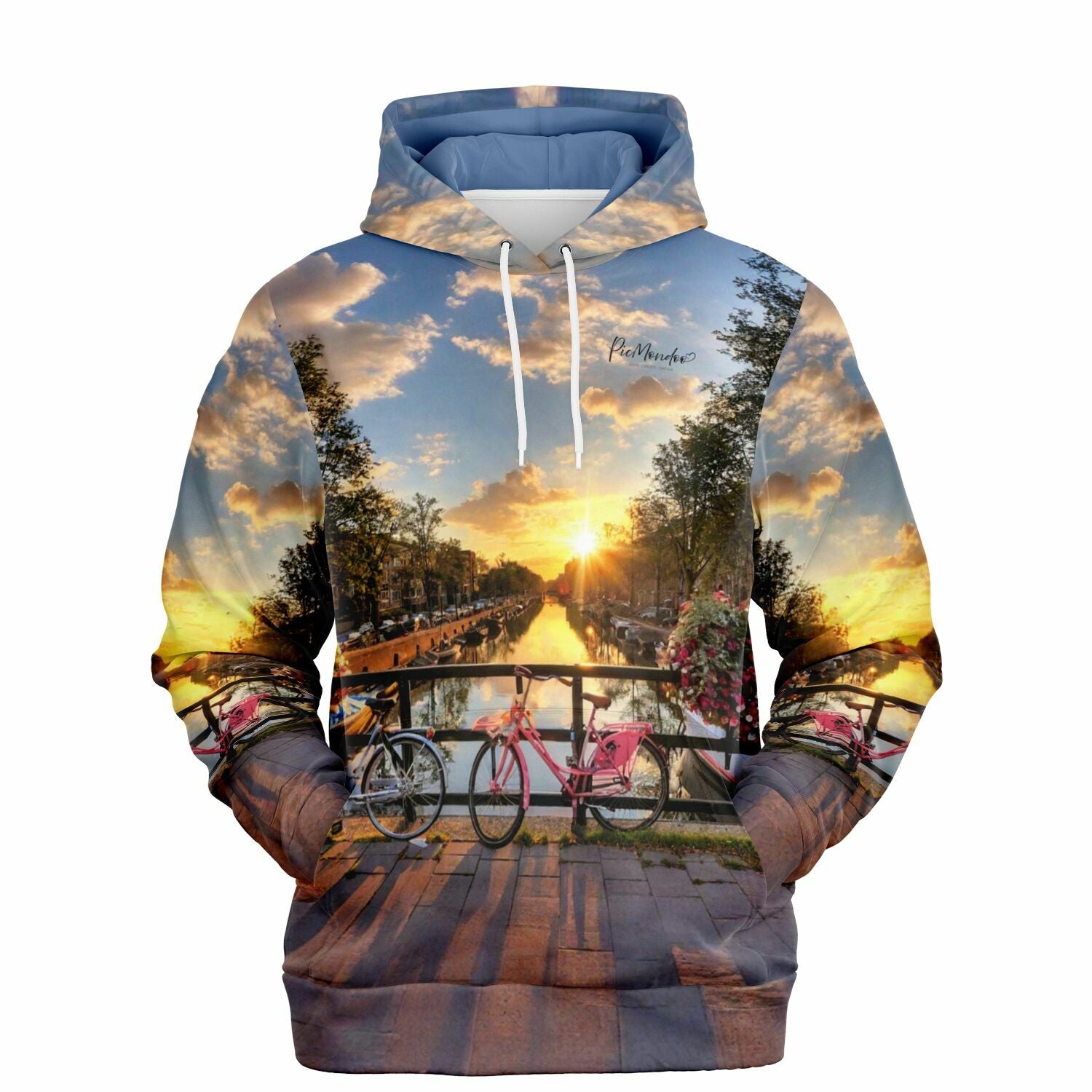 Dreamer Hoodie -  Sonnenuntergang in Amsterdam