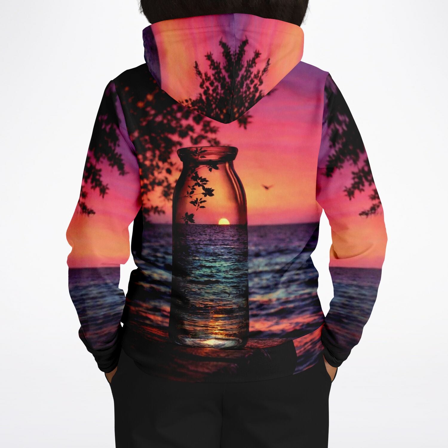 Dreamer Hoodie -  Roter Sonnenuntergang