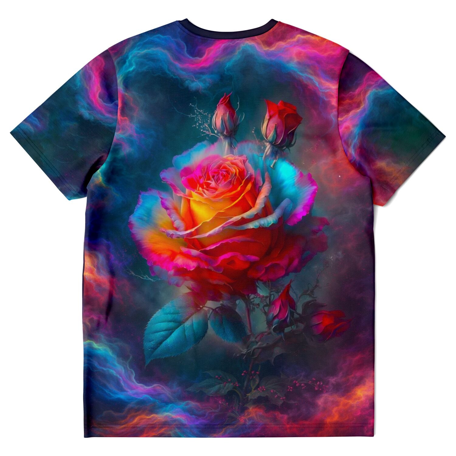 Dreamer T-Shirt - Zarte Rosenblüte