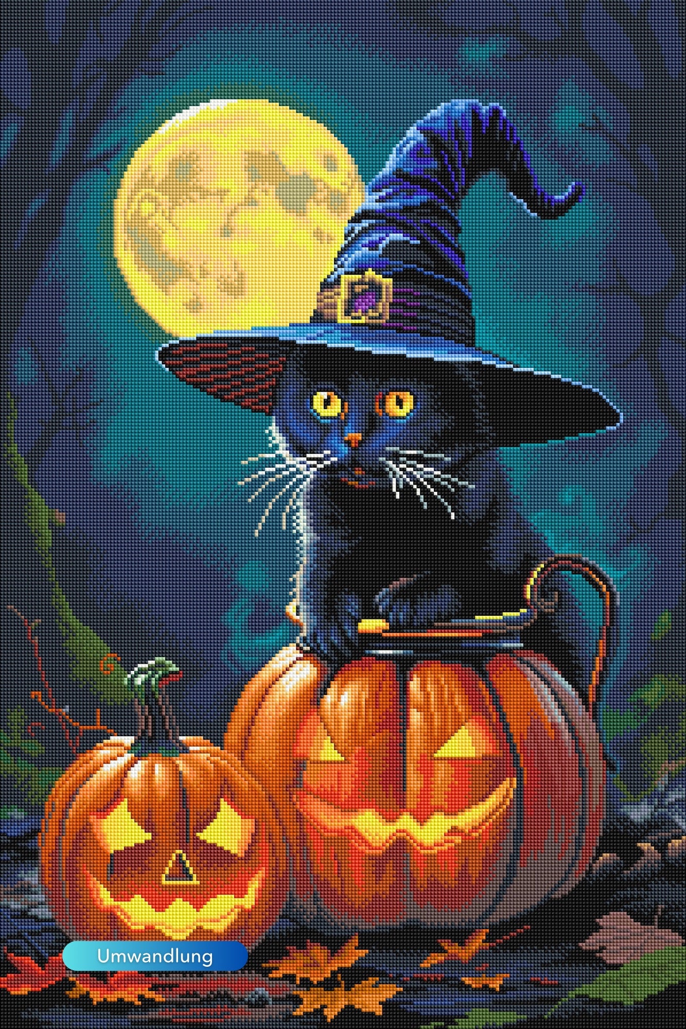 Diamond Painting - Wizard Cat