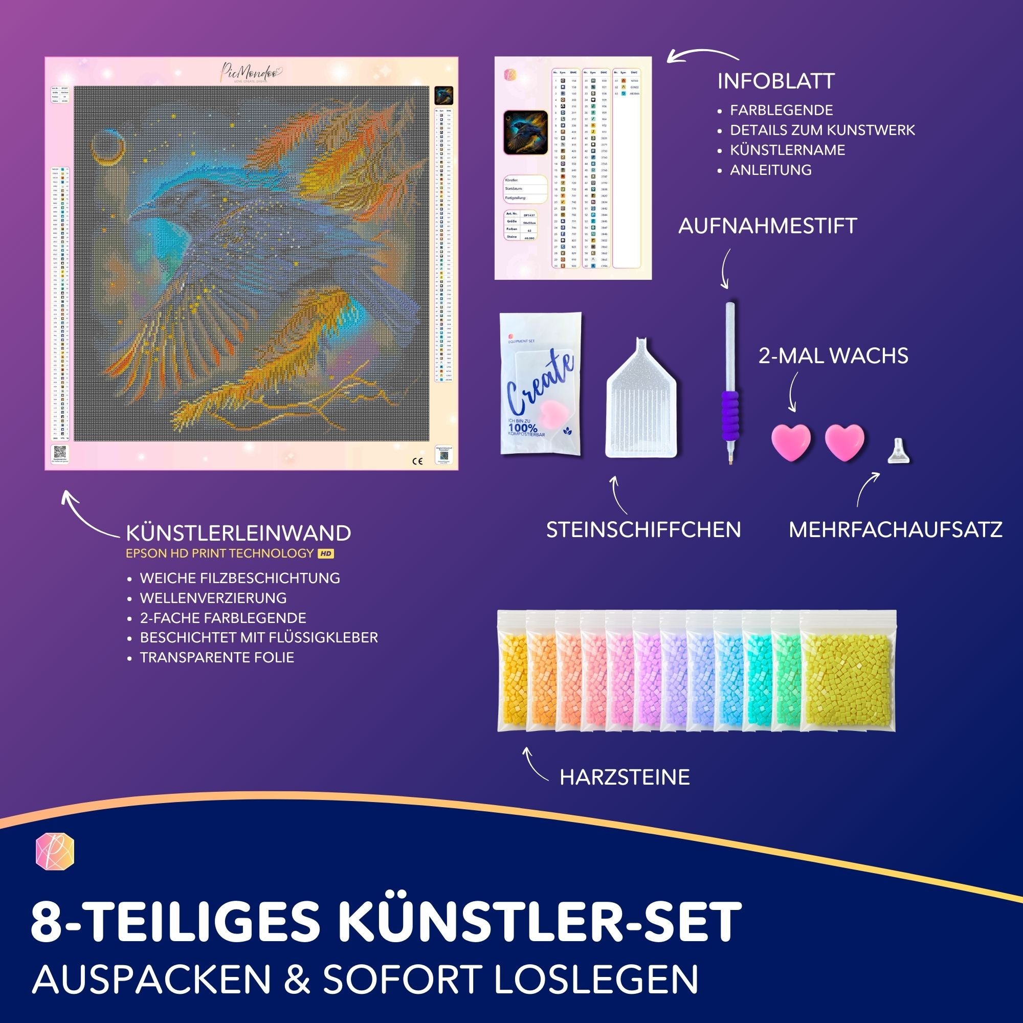 Diamond Painting - Hexenrabe