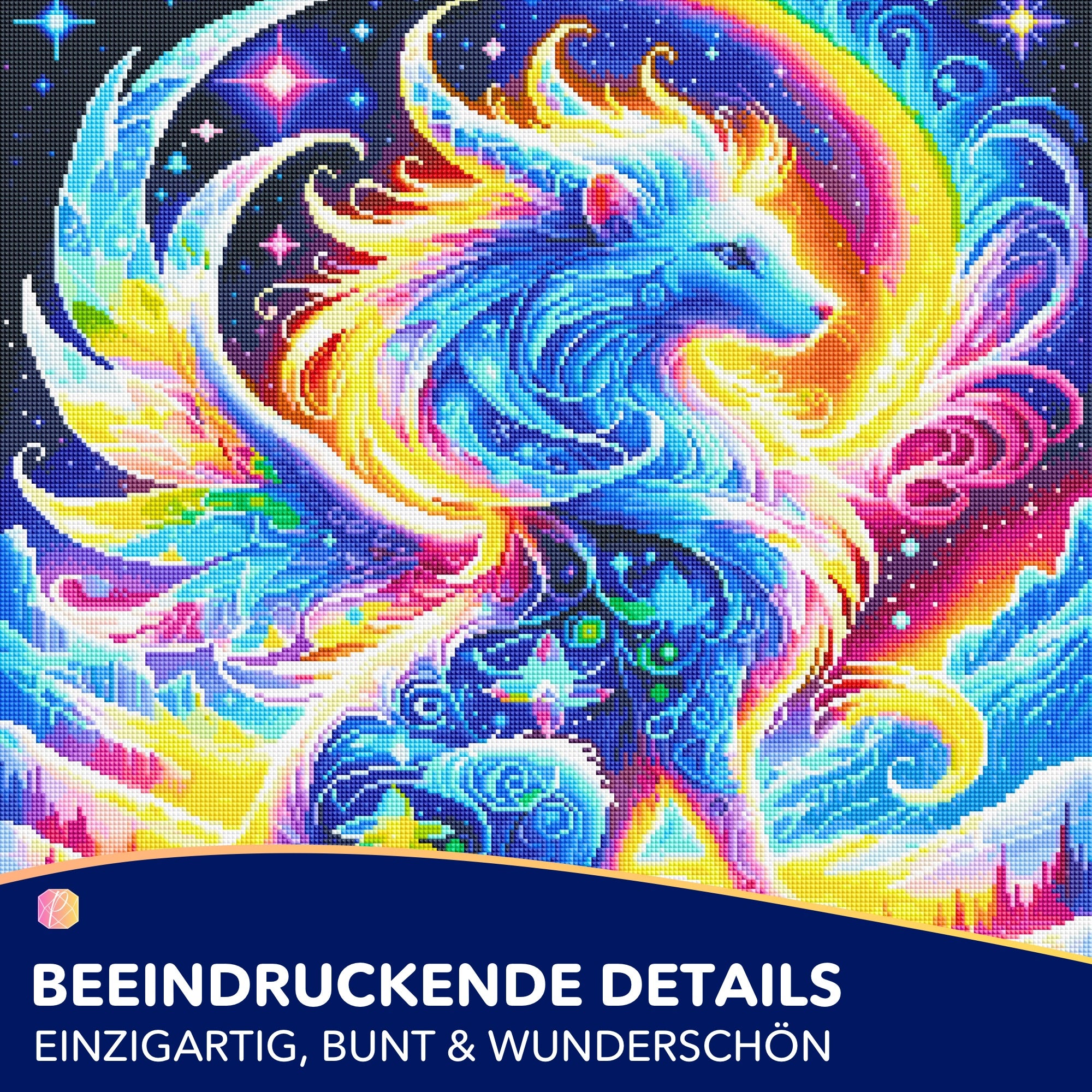 Diamond Painting - Monja die Hüterin der Berge