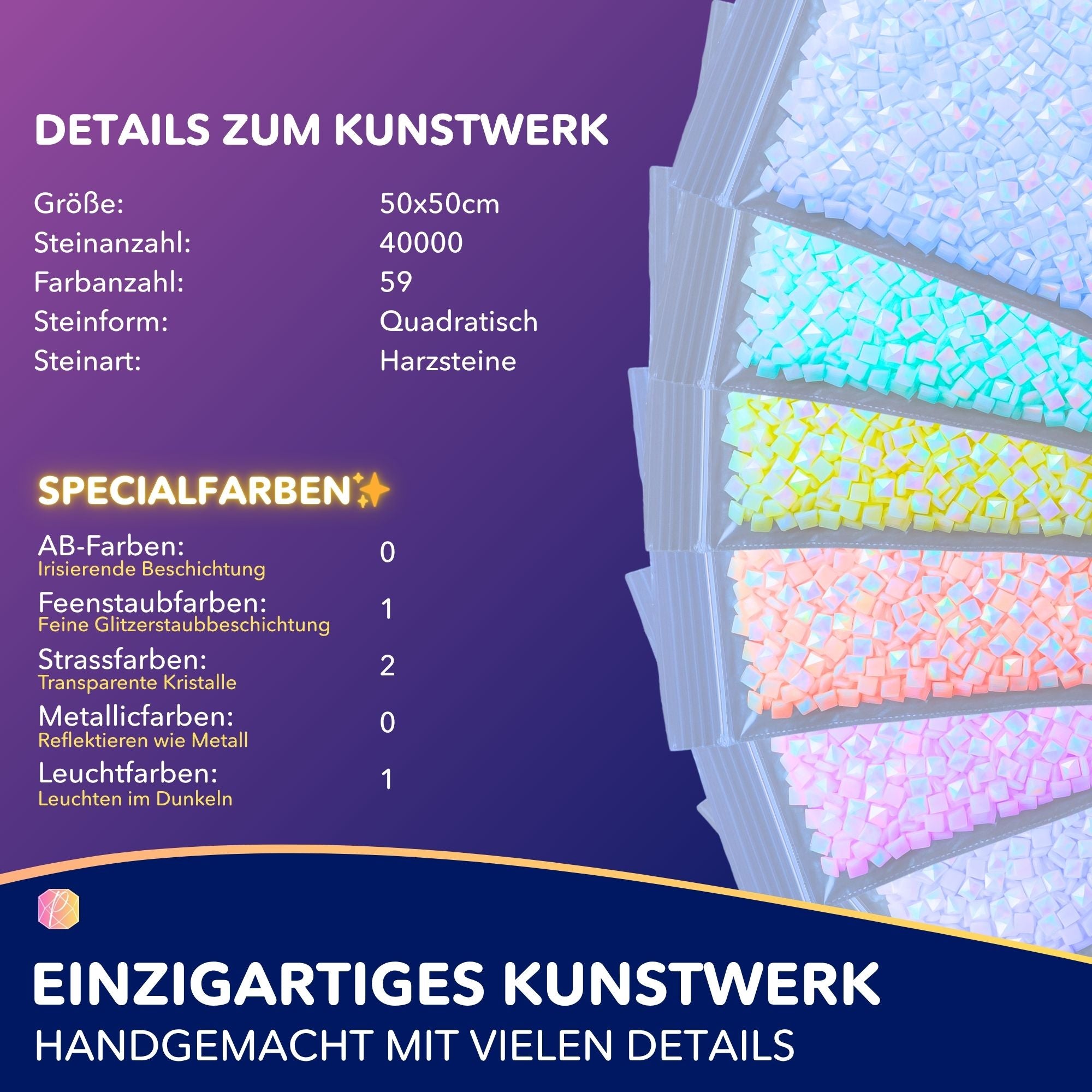 Diamond Painting - Schmetterlingsherz