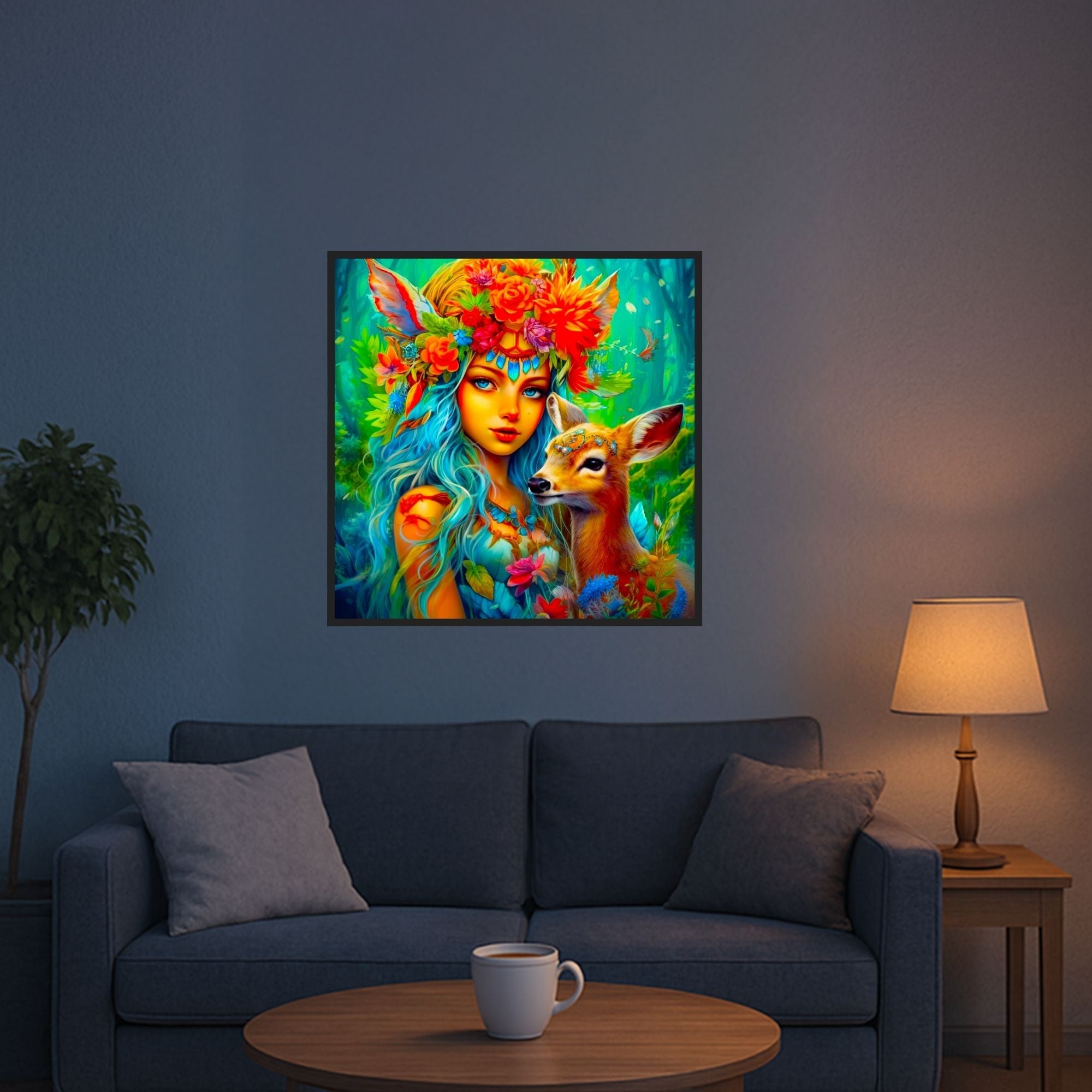 Diamond Painting - Waldmädchen