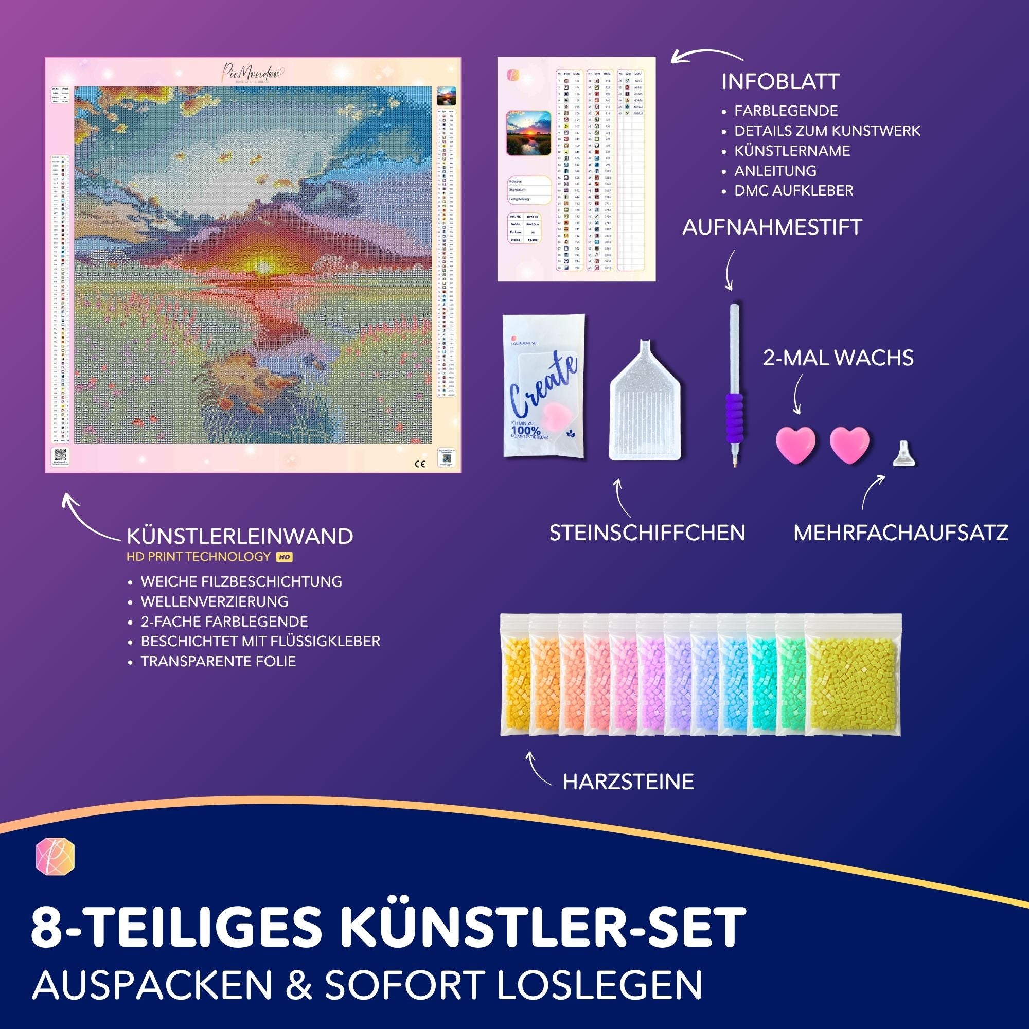 Diamond Painting - Morgenrot